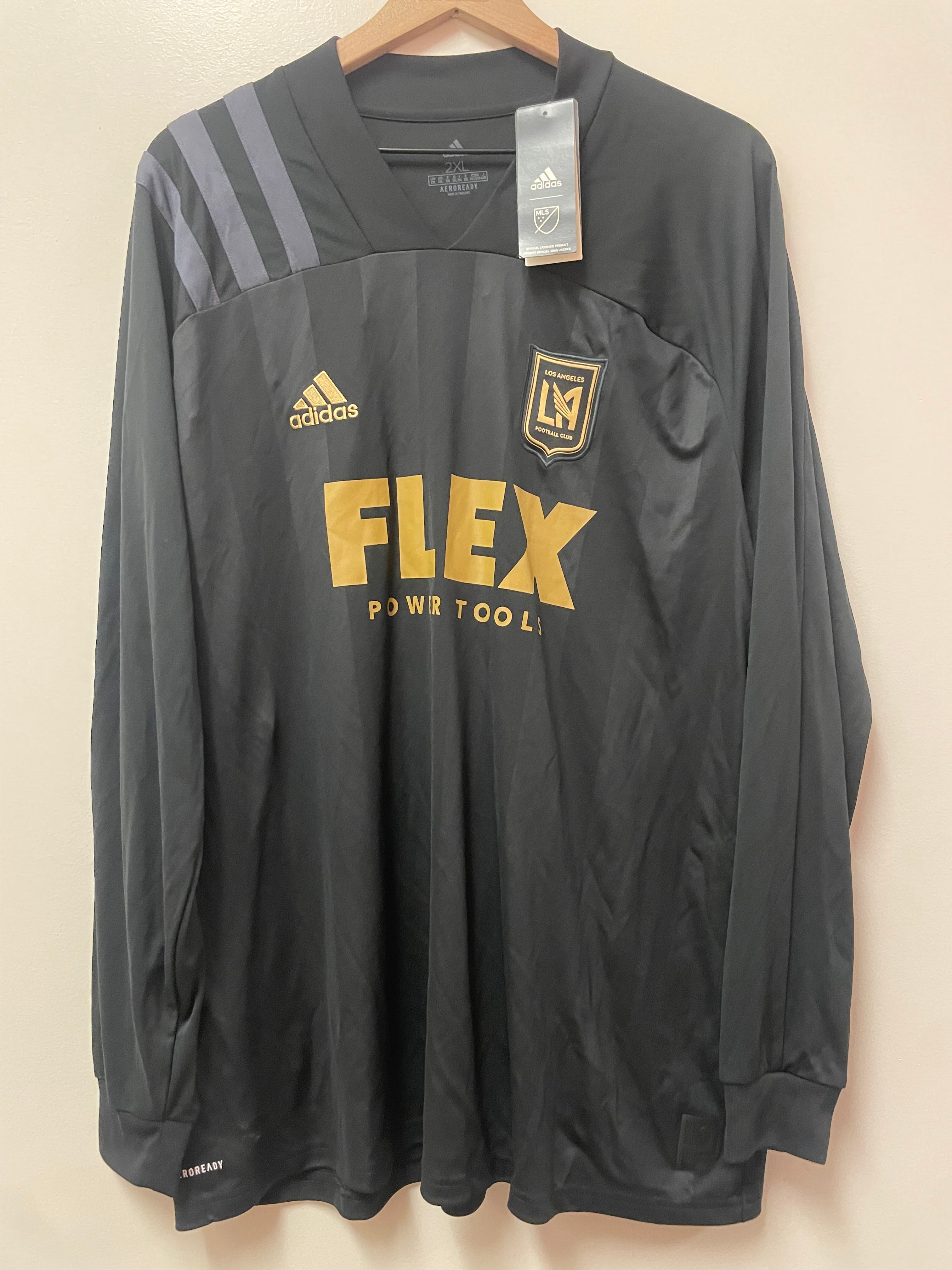 Adidas LAFC 2021 Home Long-Sleeve Jersey