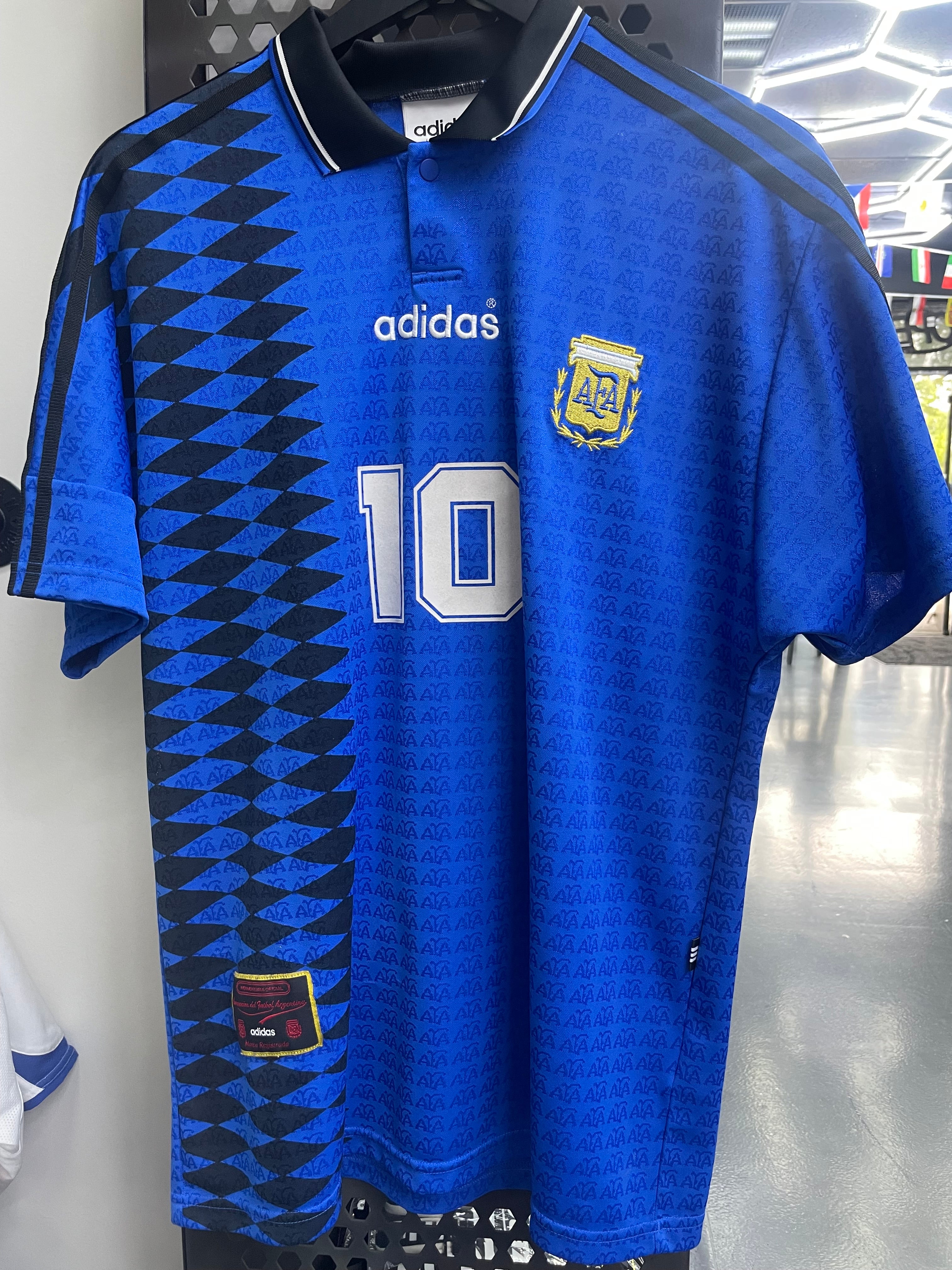 Adidas Argentina 1994 Away Jersey- #10