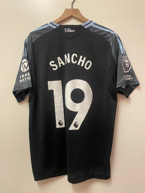Adidas Aston Villa 2025/26 Away Jersey – Jadon Sancho #19