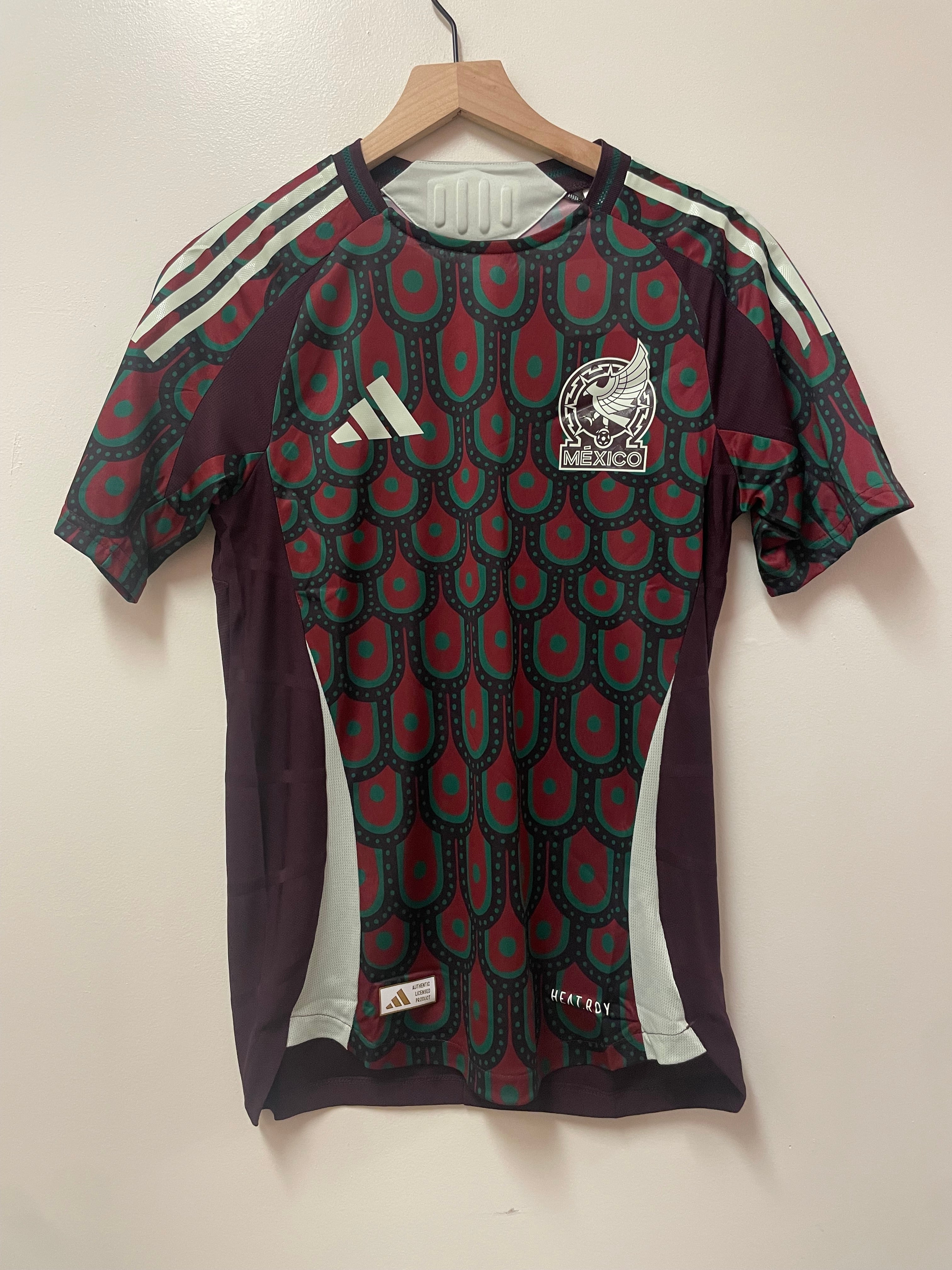 adidas Men’s Mexico 2024 Home Jersey (Player/Authentic)
