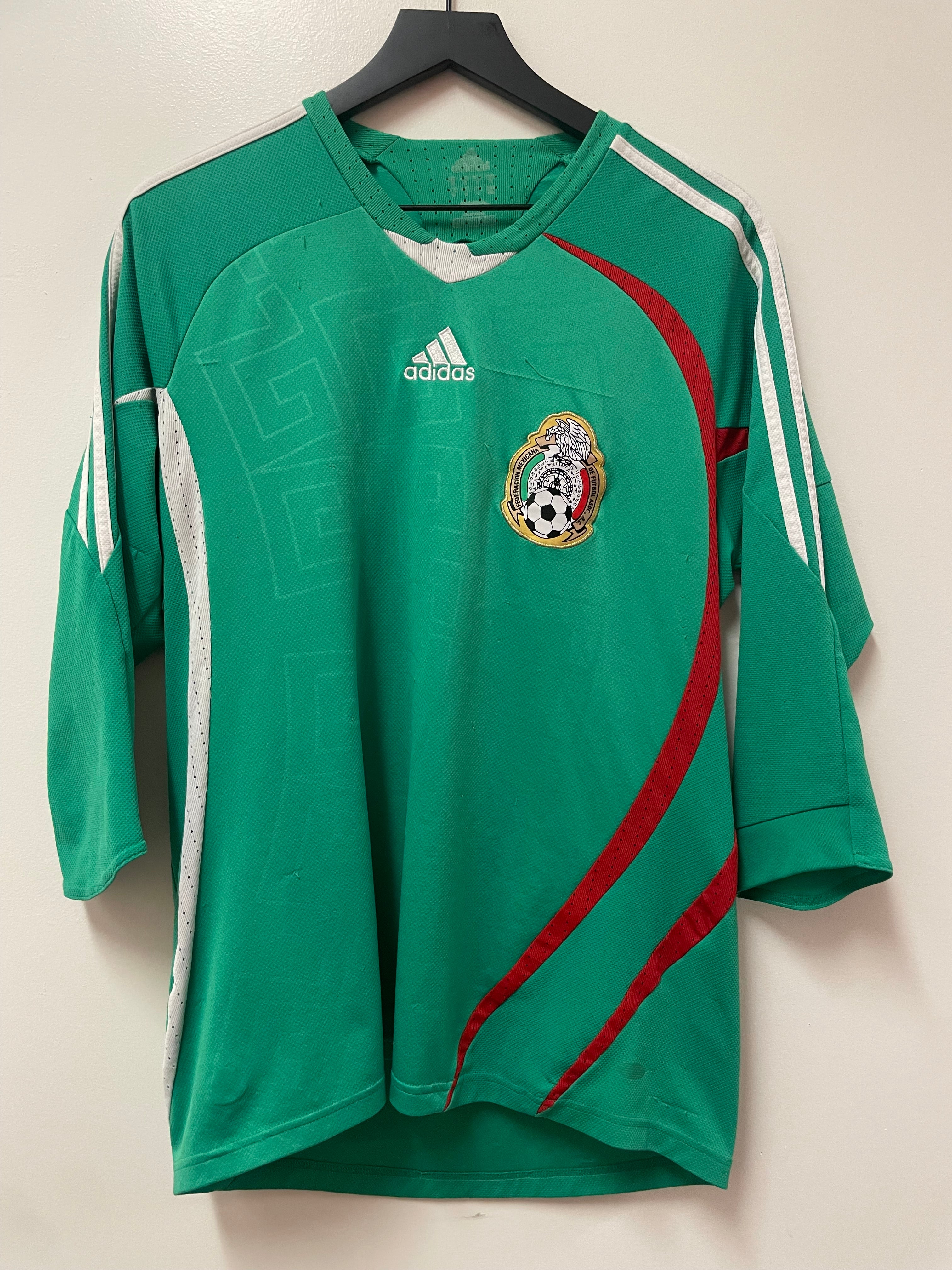 Adidas Mexico 2008 Home Jersey