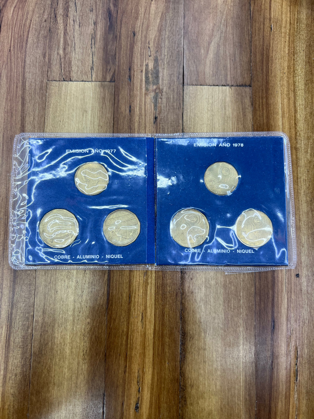 Argentina 1978 FIFA World Cup Commemorative Coin Set – Complete 6 Coin Collection | Original Folder & Holder