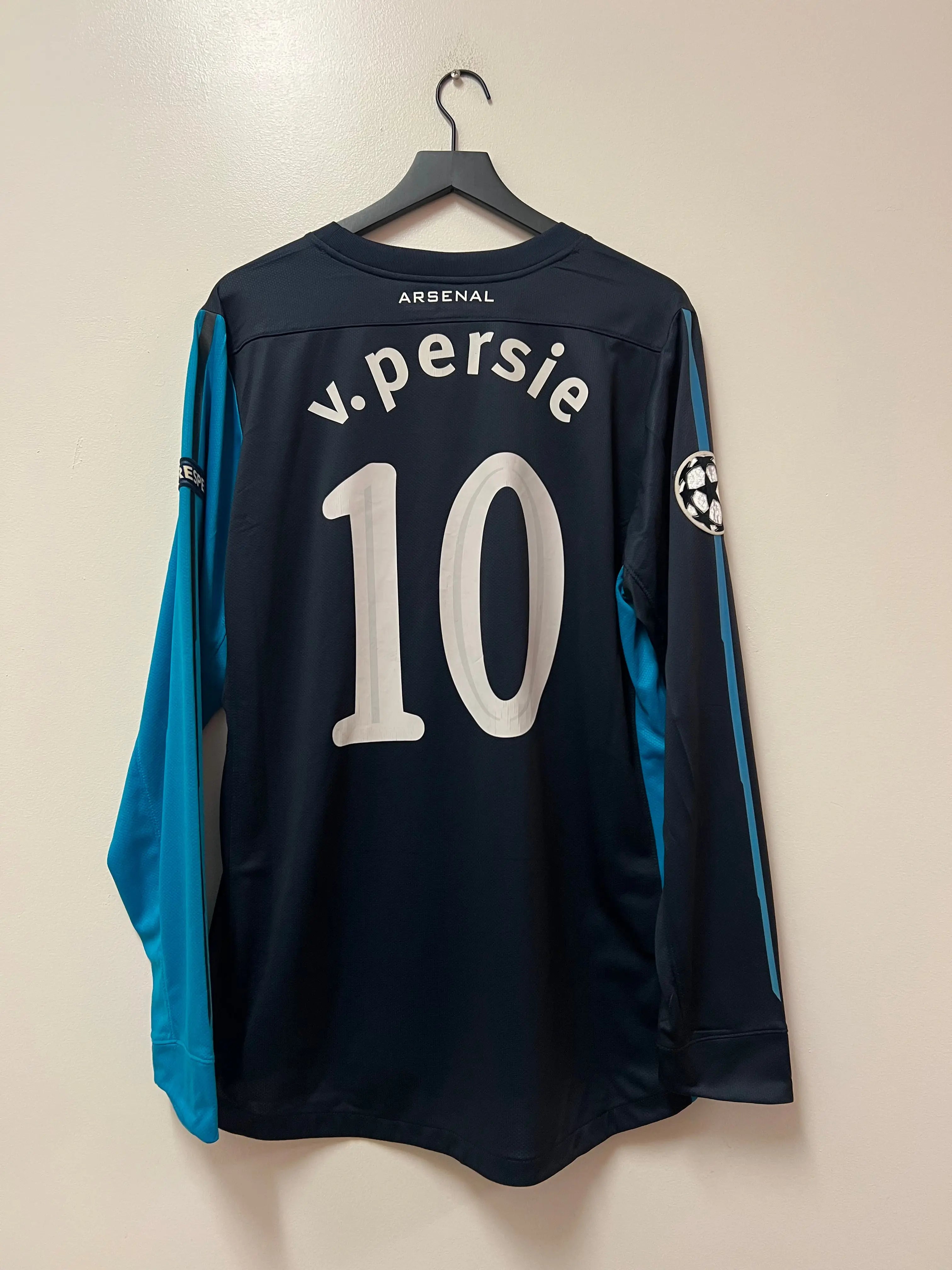 Nike Arsenal 2011-2012 Away Long-Sleeve Jersey (Player Issue)- R. van Persie STA Apparel