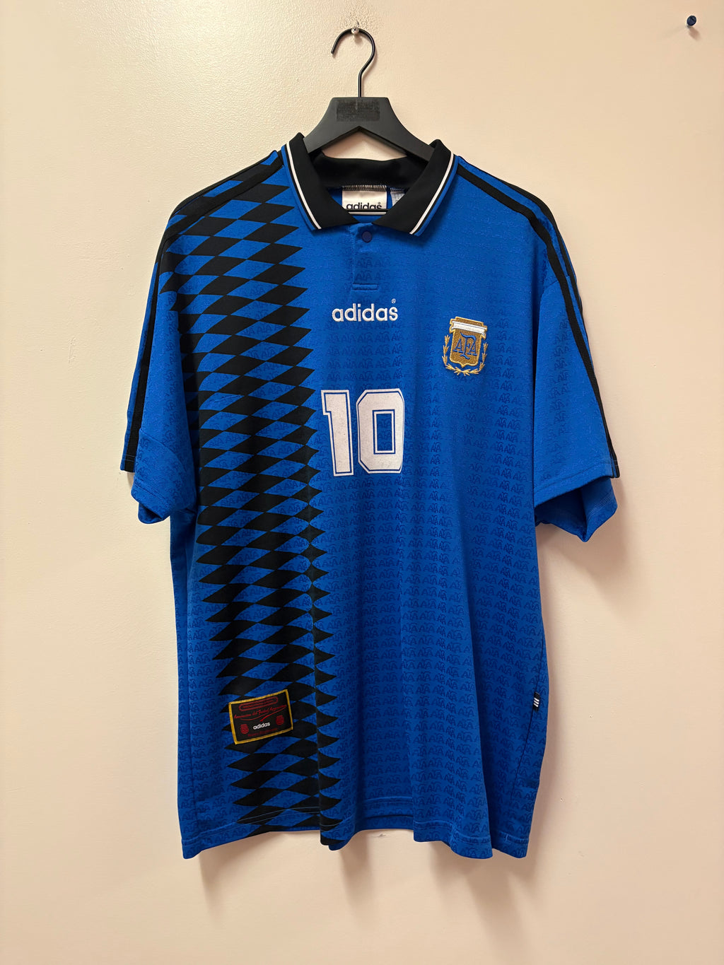 Adidas Argentina 1994 Away Reissue Jersey