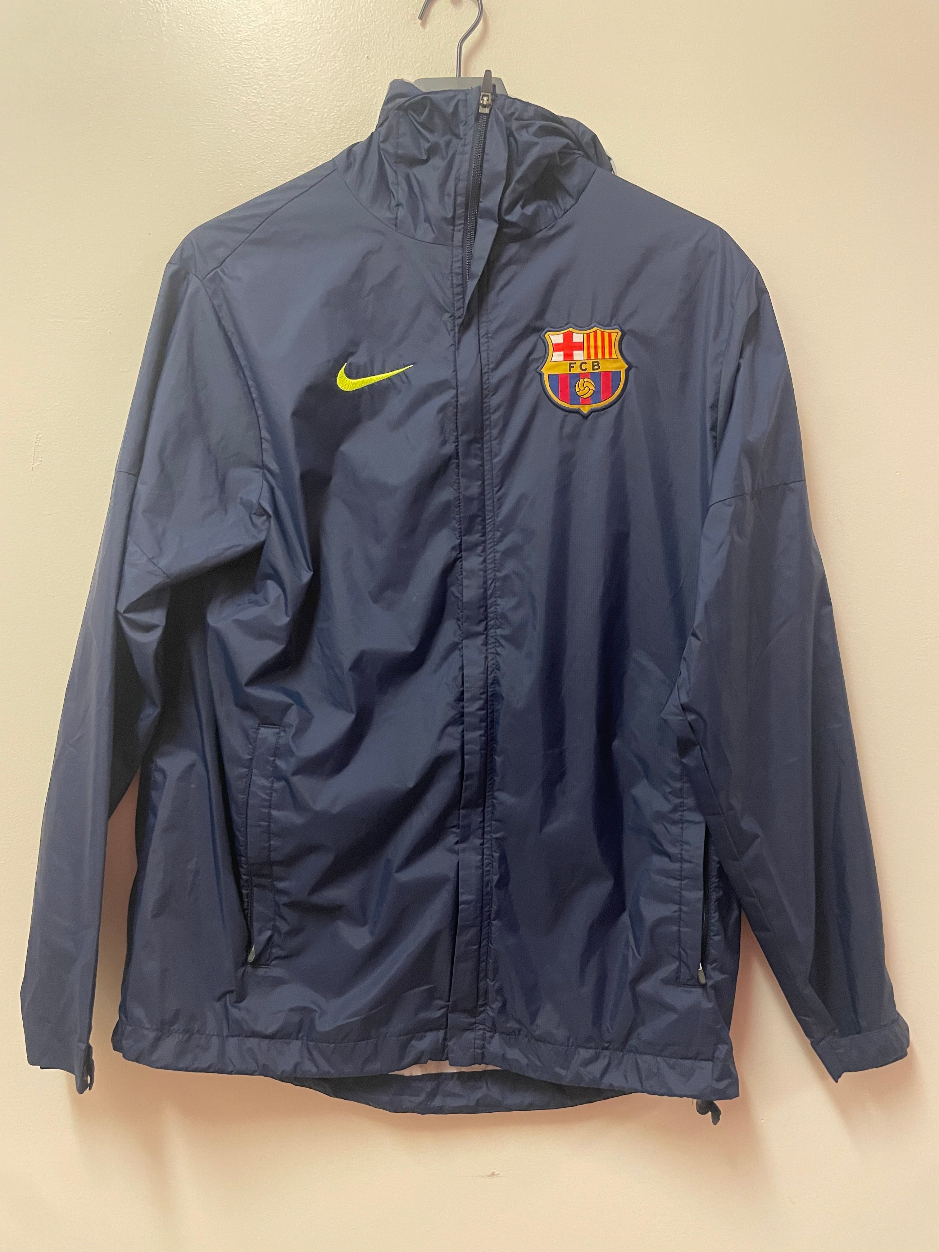 Nike FC Barcelona Hooded Windbreaker Jacket