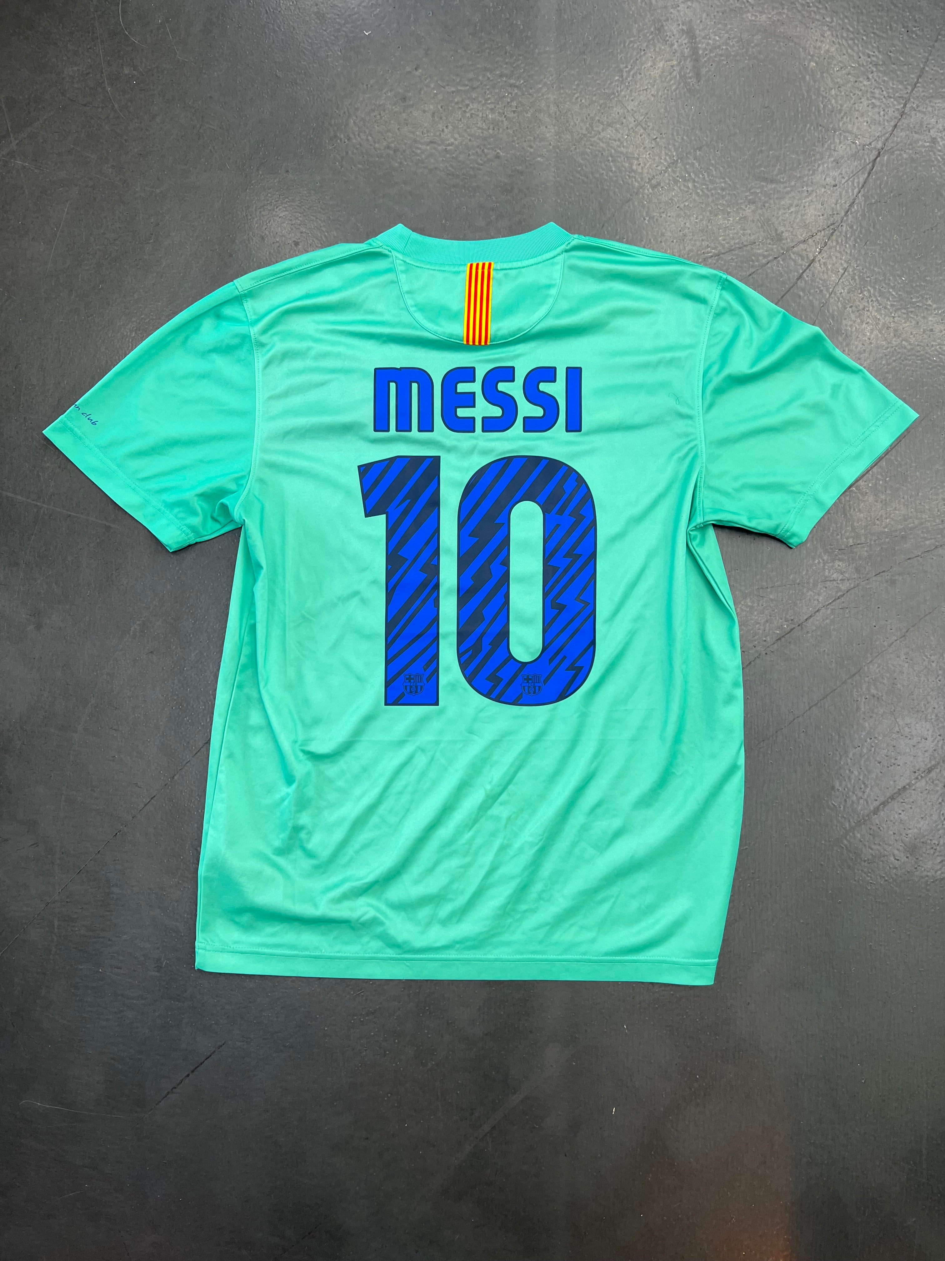 Nike FC Barcelona 2010–11 Away Jersey – Messi #10