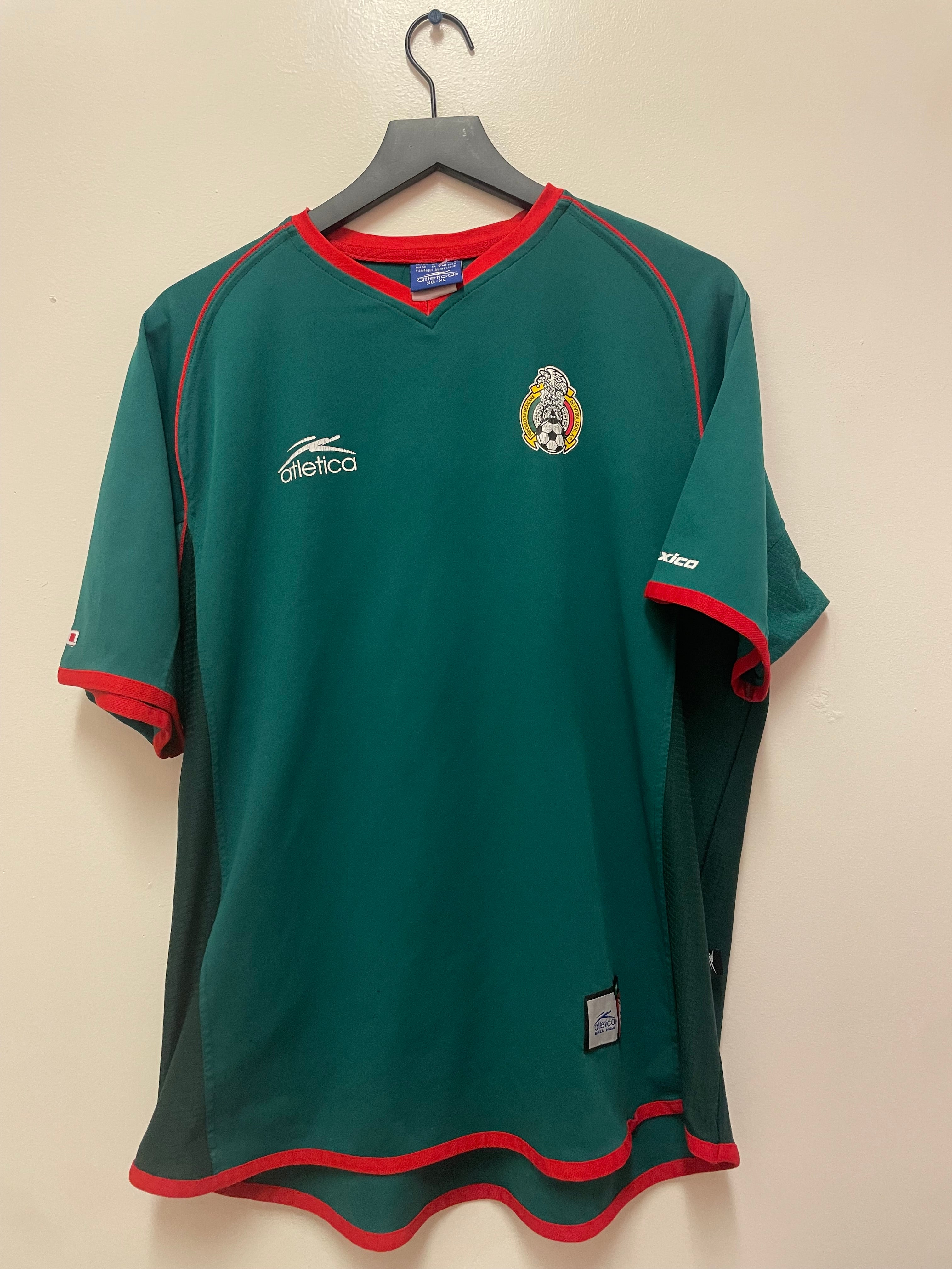Atletica Mexico 2002 World Cup Home Jersey