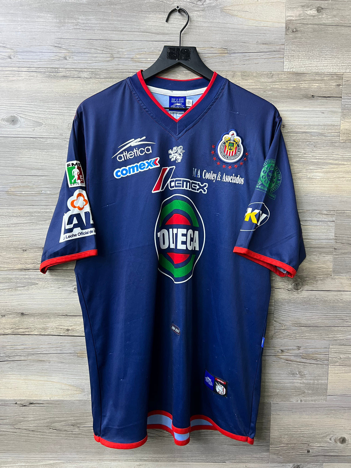 Atlética Chivas de Guadalajara 2001–02 Navy Jersey – #24