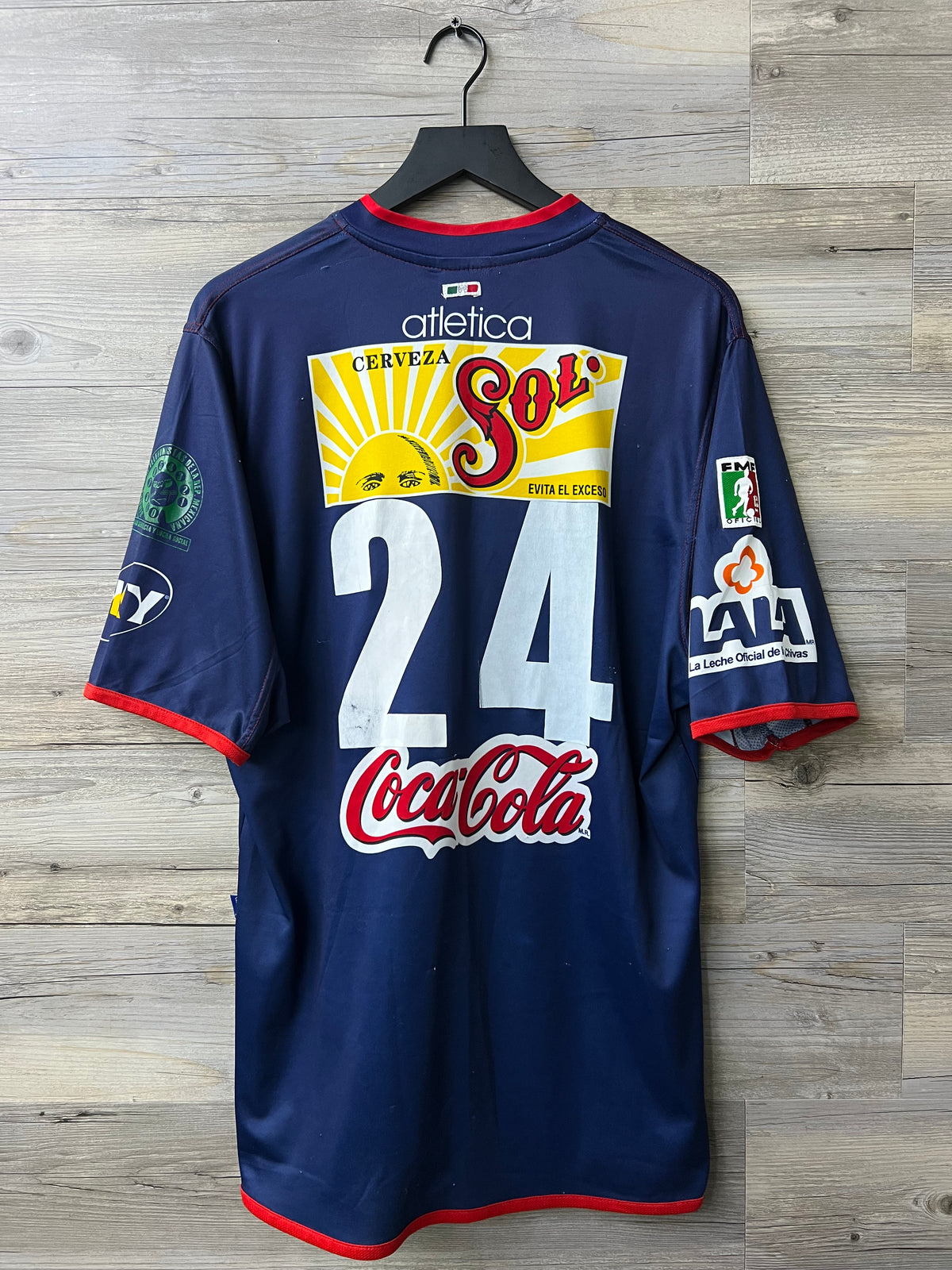 Atlética Chivas de Guadalajara 2001–02 Navy Jersey – #24