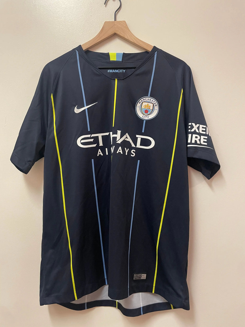 Nike Manchester City 2018–19 Away Jersey STA Apparel