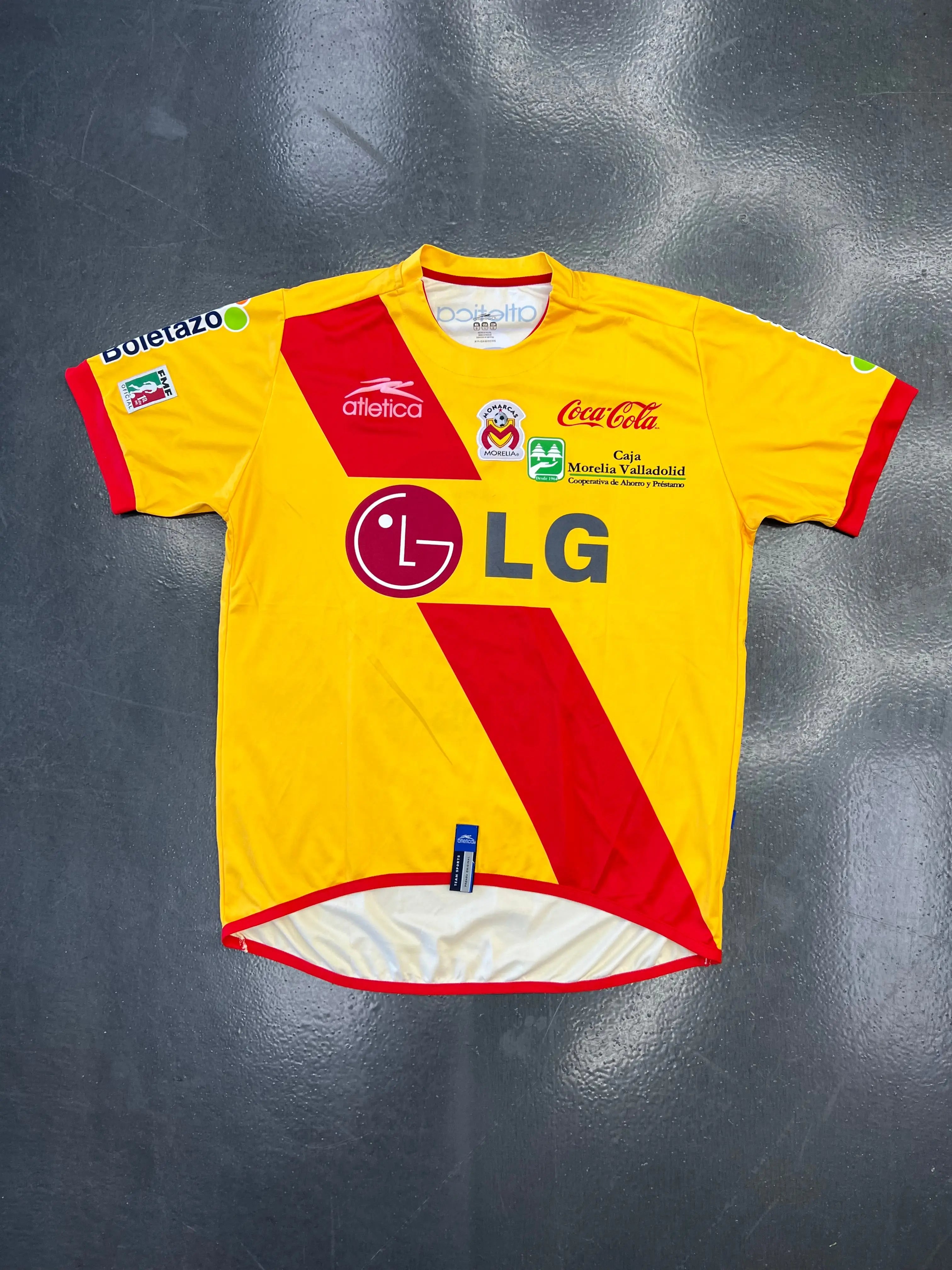 Atletica Monarcas Morelia  Home Jersey — LG Sponsor | J.A. Rosas #10 STA Apparel