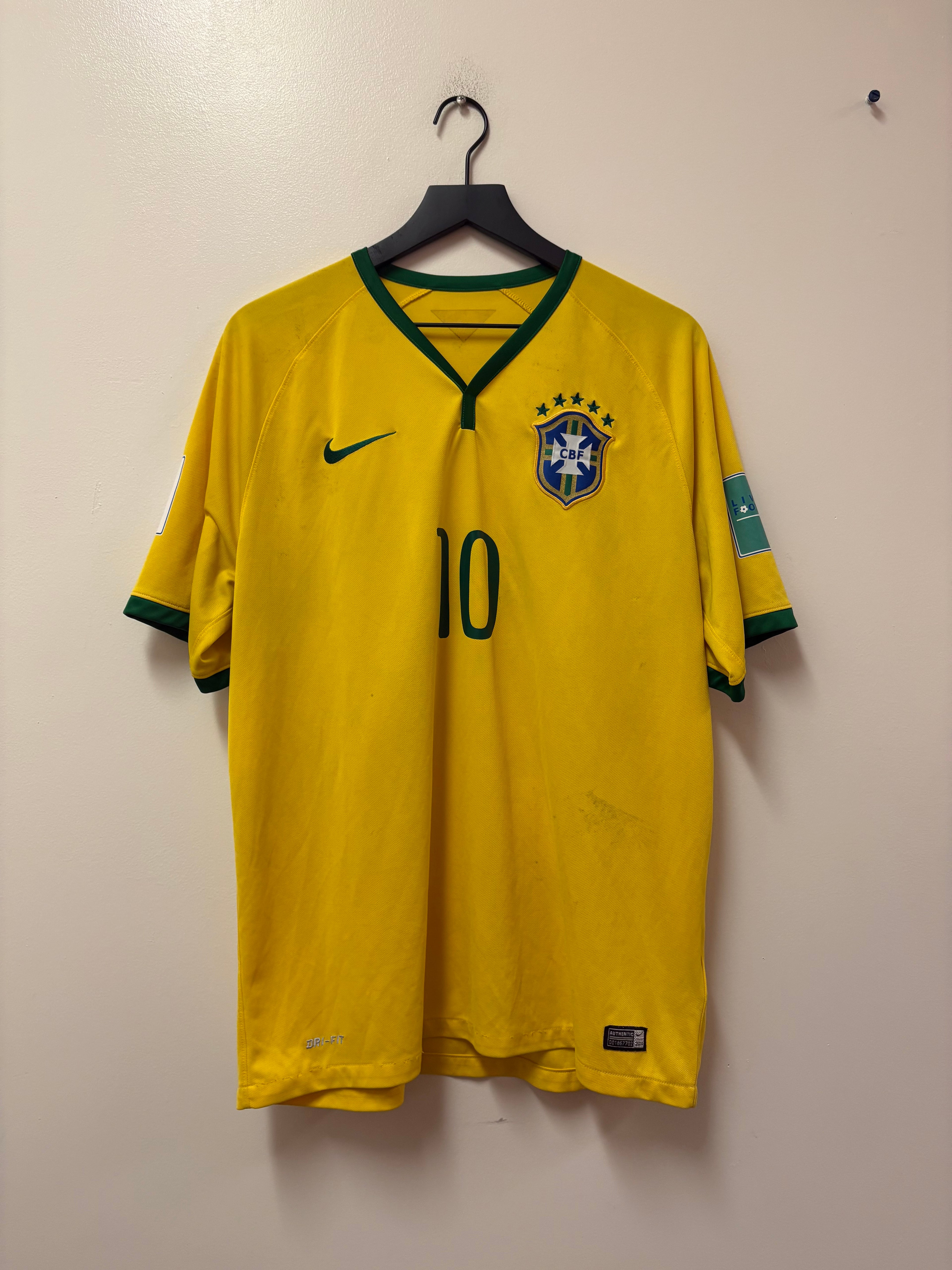 Nike Brazil 2018 Home Jersey- Neymar JR #10