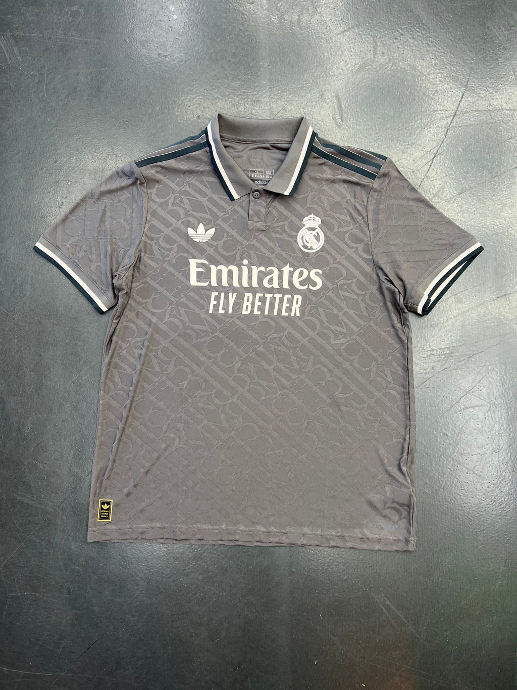Adidas Real Madrid 2024/25 Third Authentic Player Jersey Vini Jr #7