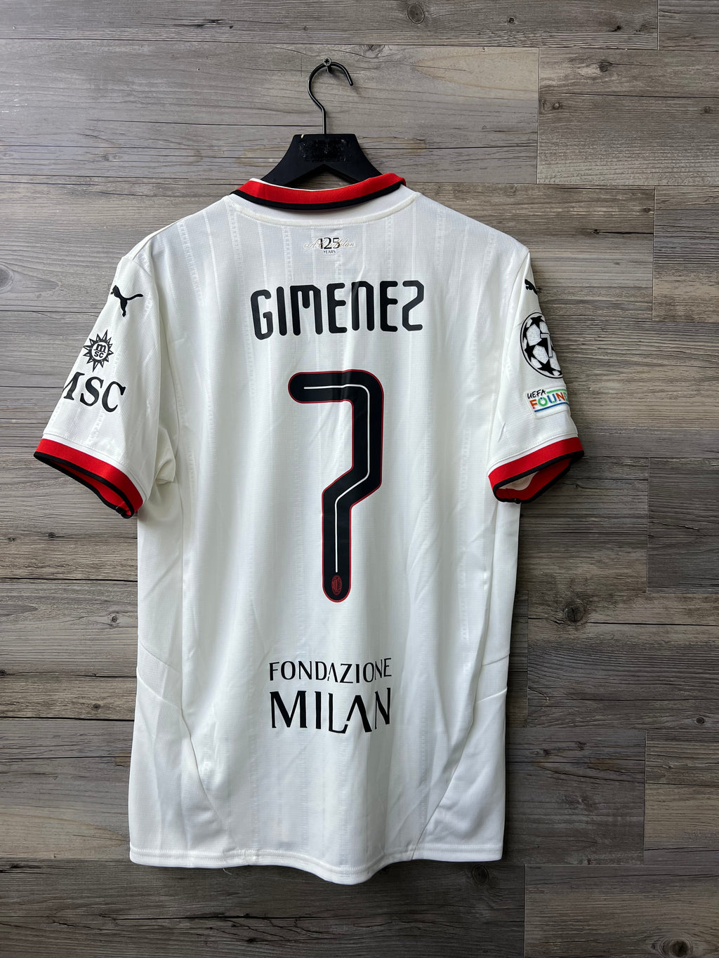 Puma AC Milan 2024/25 Away Jersey – Santiago Giménez #7
