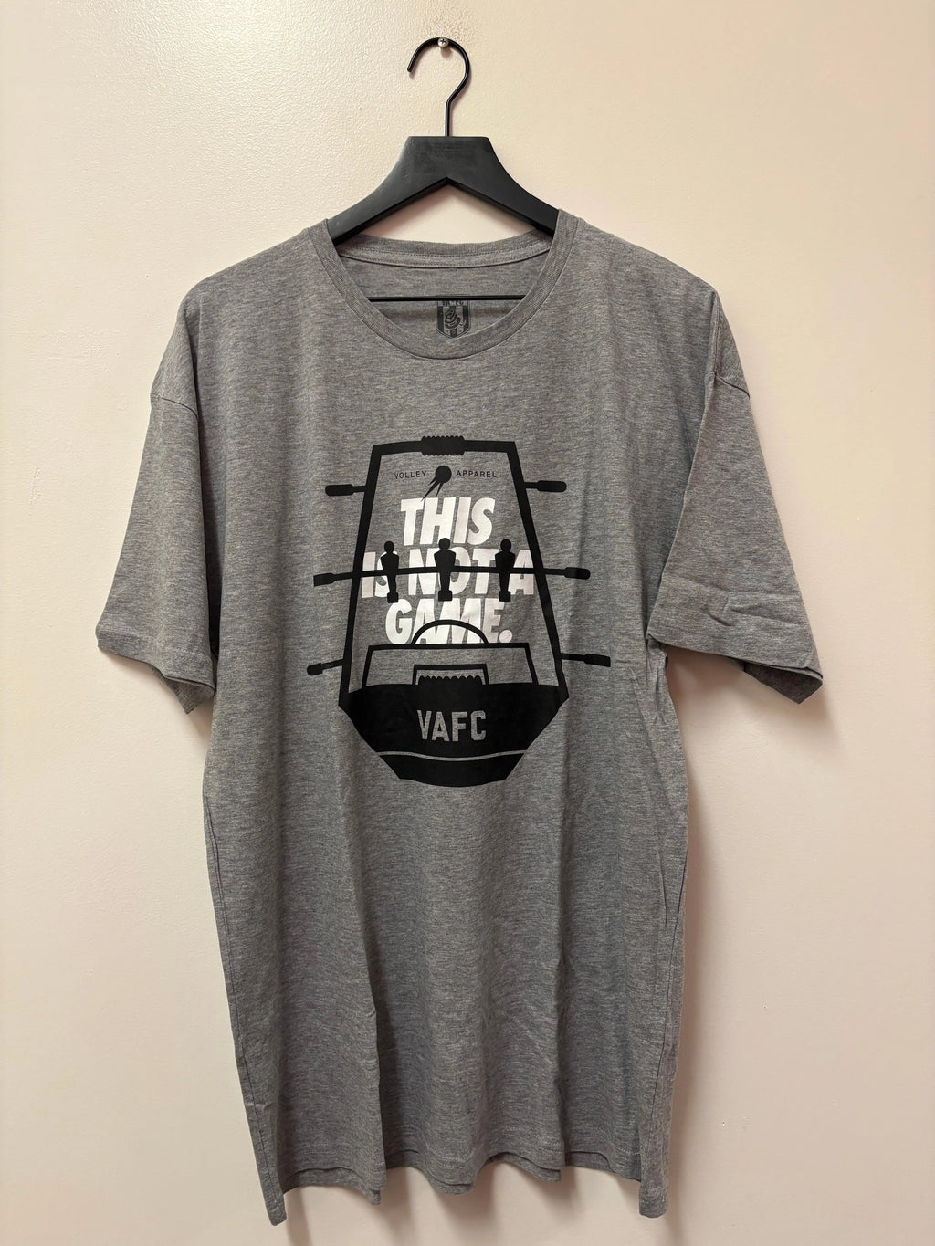 On The Volley- This Is Not A Game- Light Gray STA Apparel