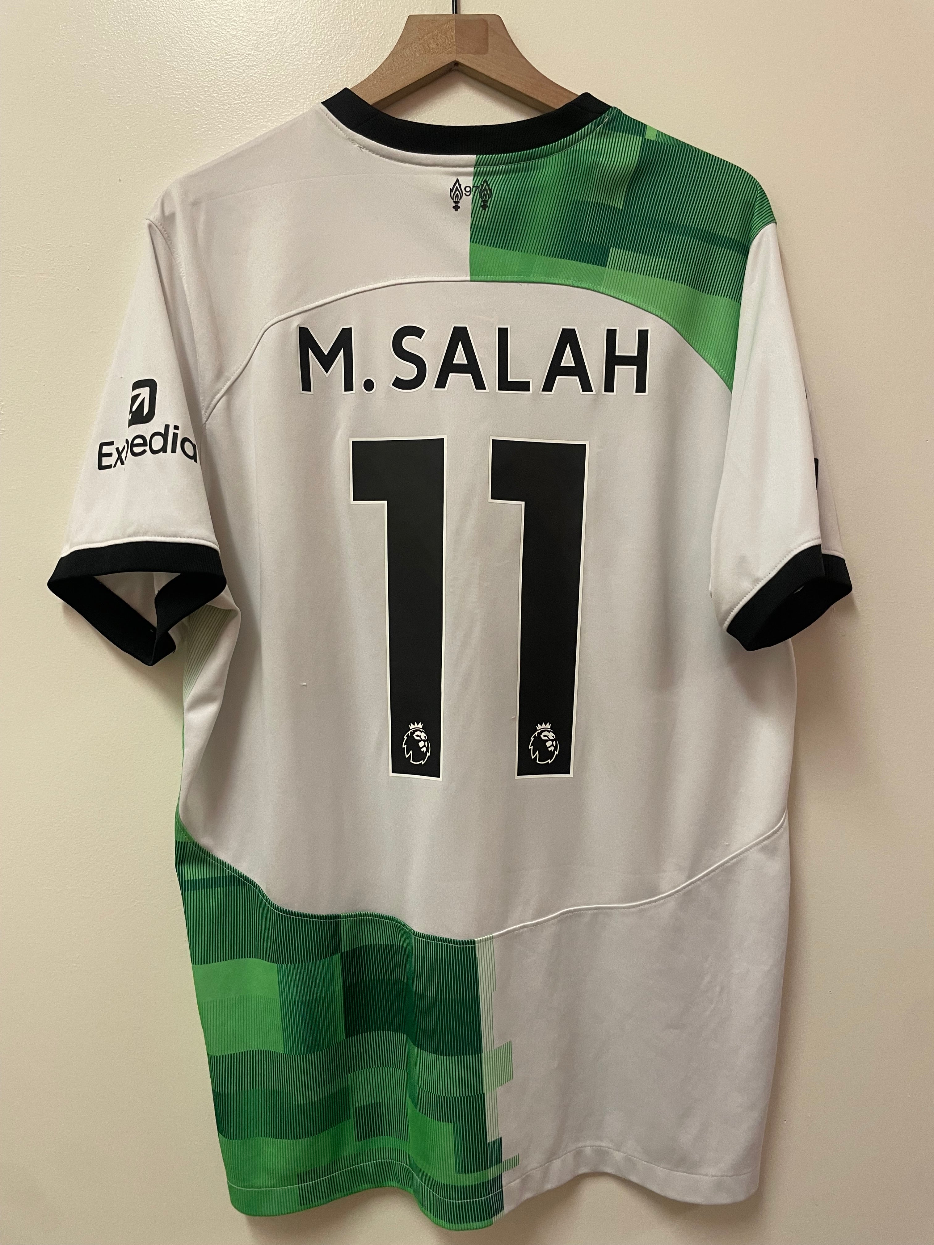 Nike Liverpool FC 2023/24 Away Jersey – Mohamed Salah #11