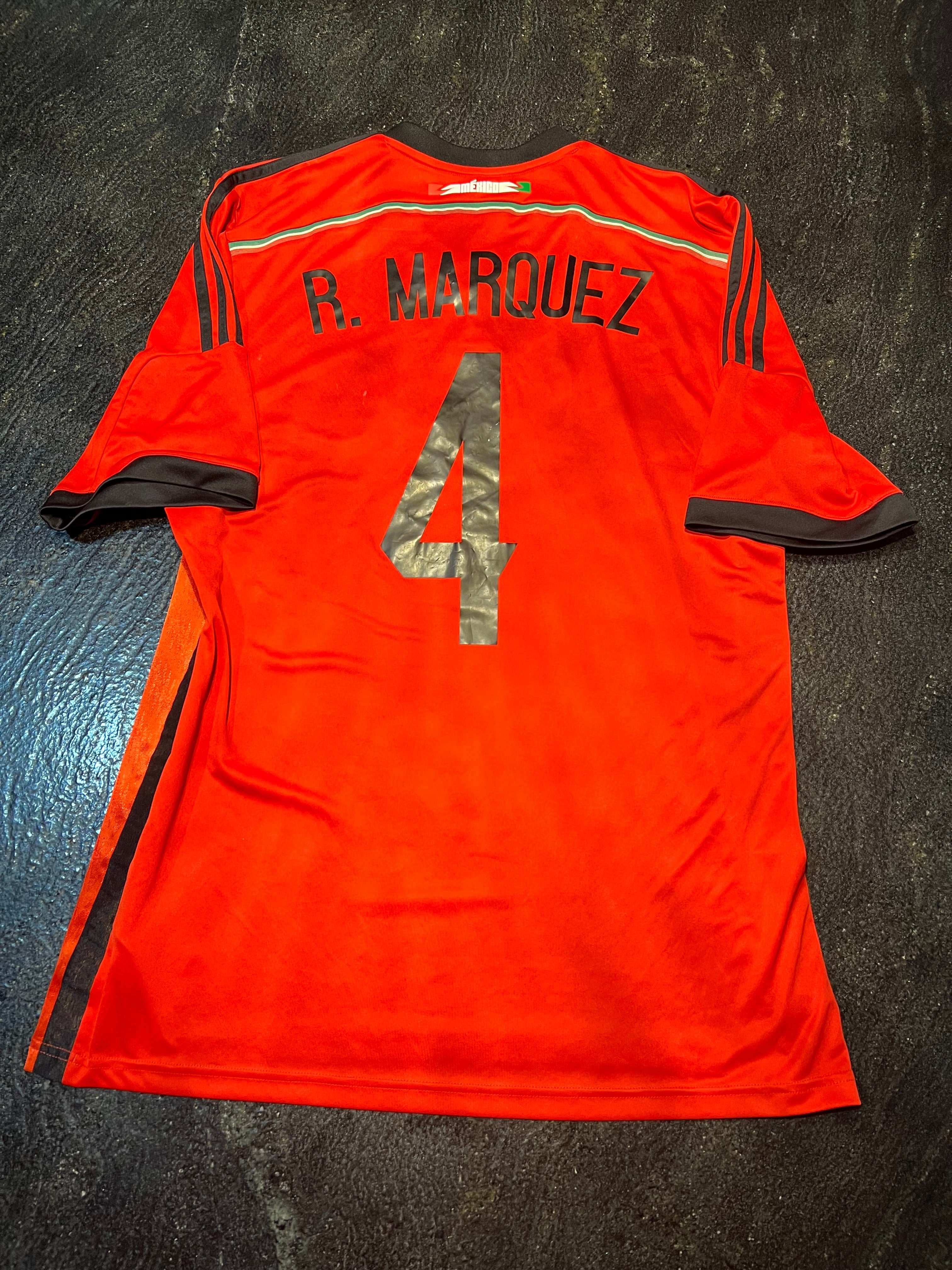 Adidas Mexico 2014 Away Jersey-  Rafael Márquez(Signed)