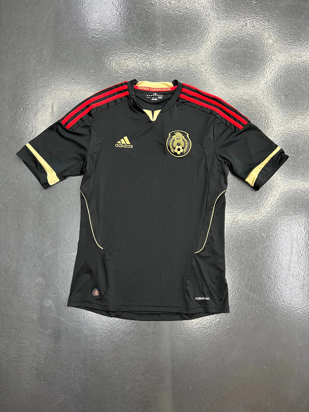 Adidas Mexico National Team 2010 Black Away Jersey – “Somos Guerreros” Edition STA Apparel