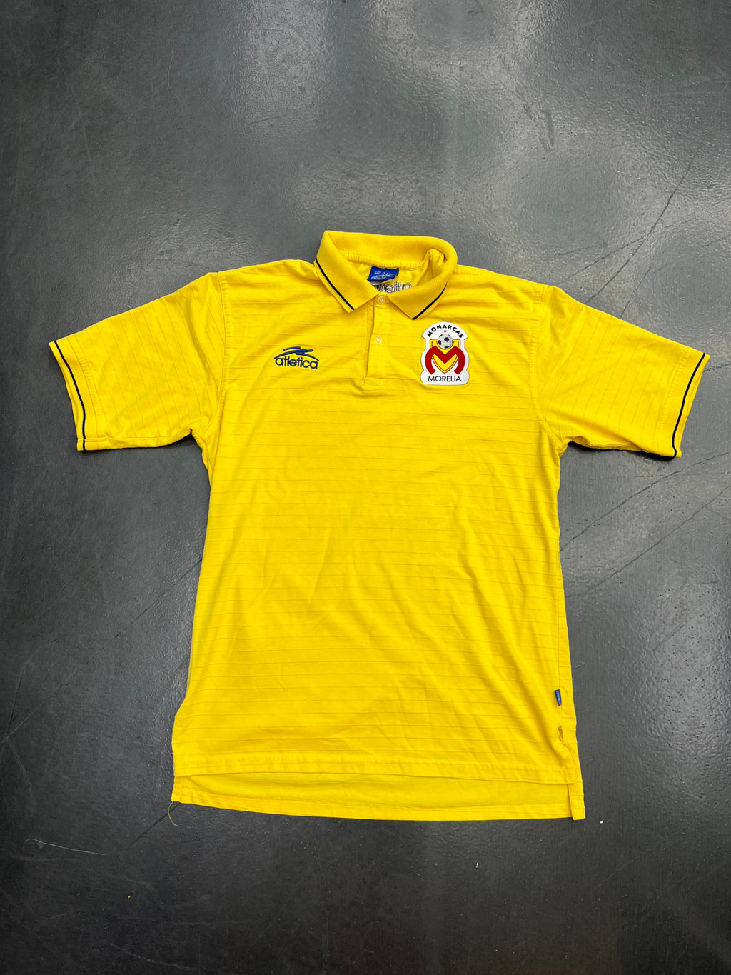 Atlética Monarcas Morelia Yellow Polo Shirt