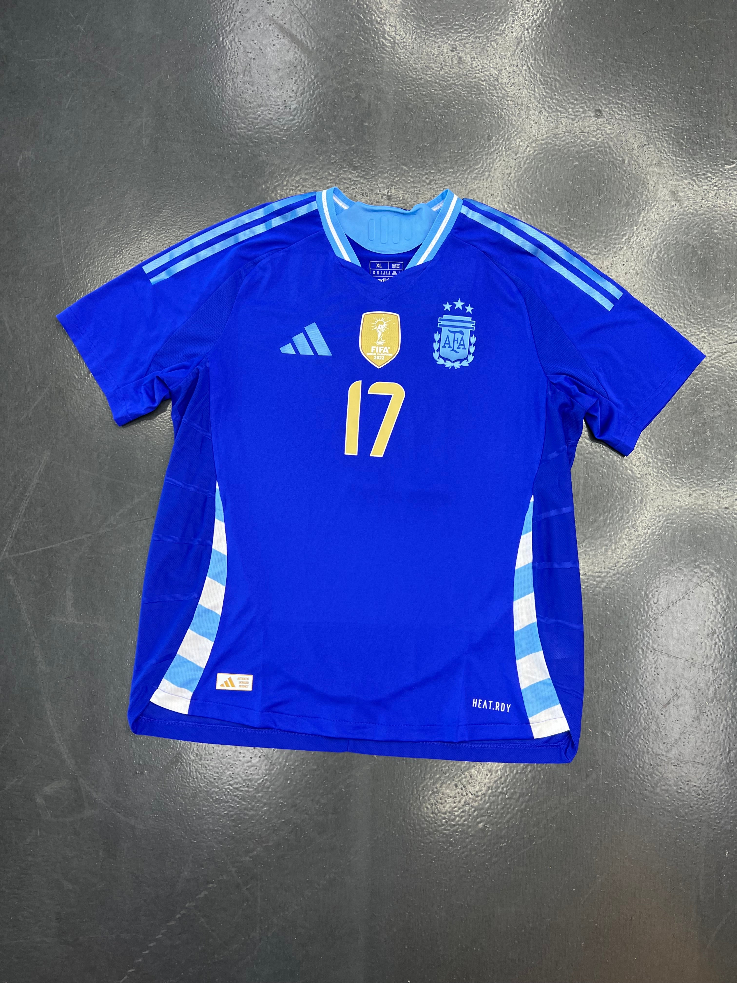 Adidas Argentina 2024/25 Away Jersey – Garnacho #17