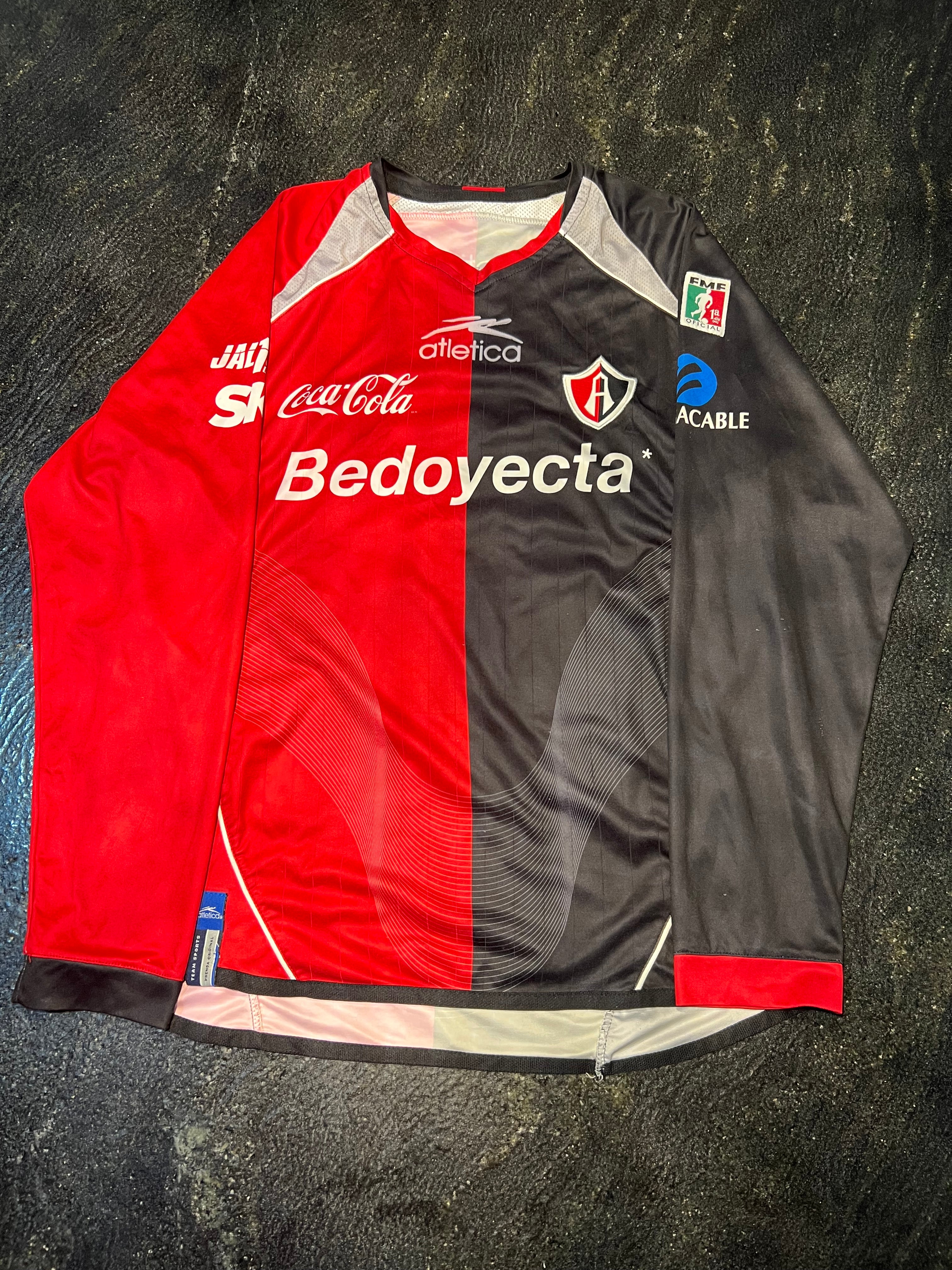 Atlética Club Atlas Long Sleeve Home Jersey – Andrés Guardado #17