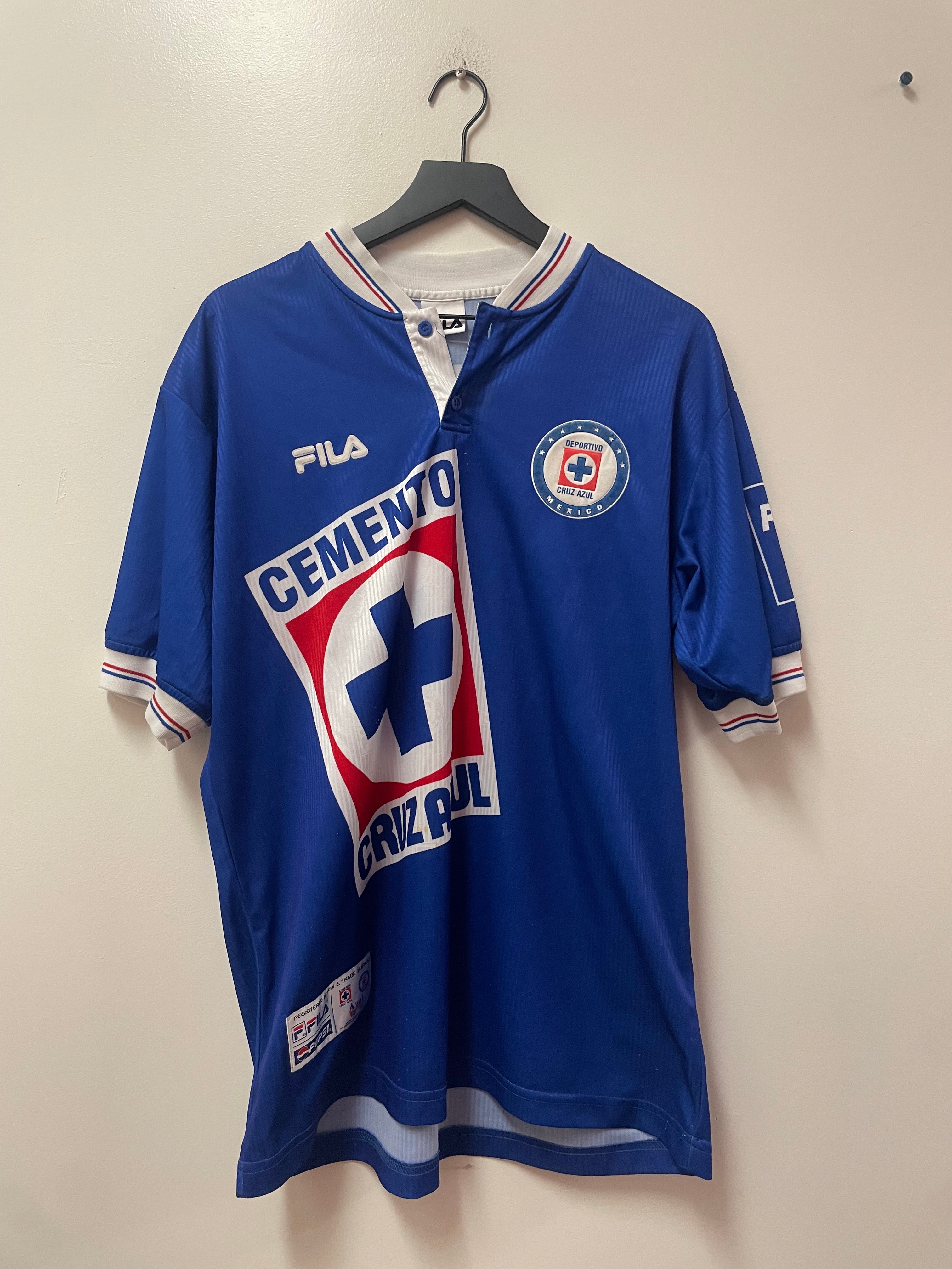 Fila Cruz Azul 1997-98 Home Jersey