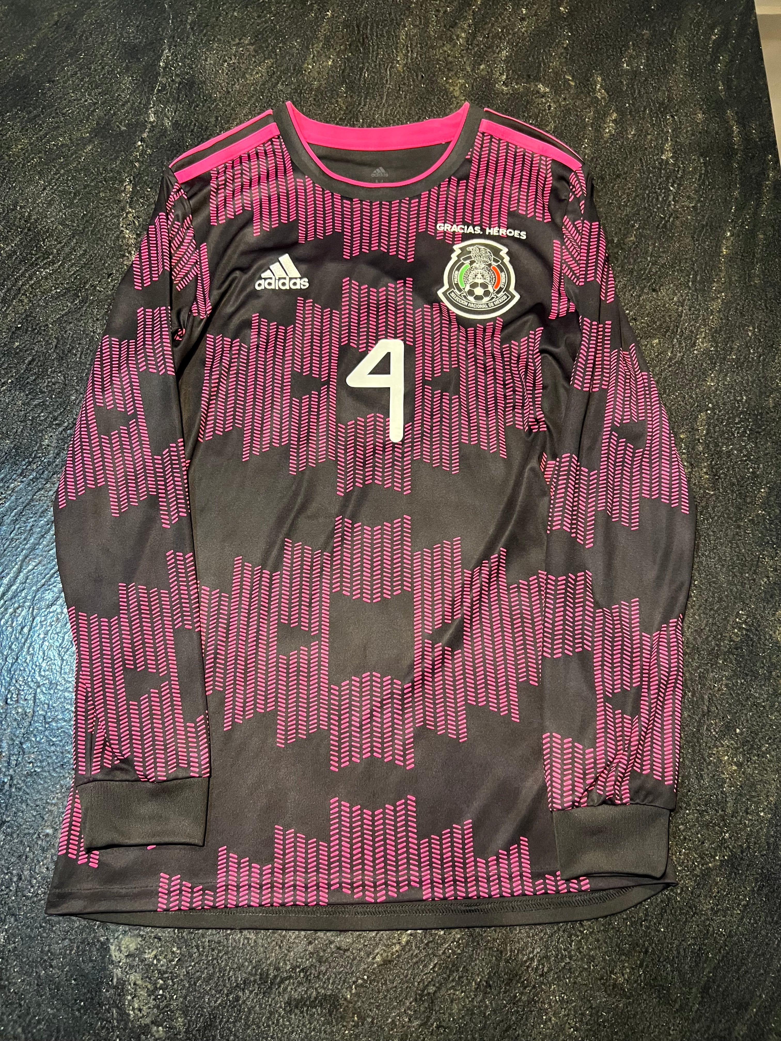 Adidas Mexico 2022 Away Jersey – Edson Álvarez #4
