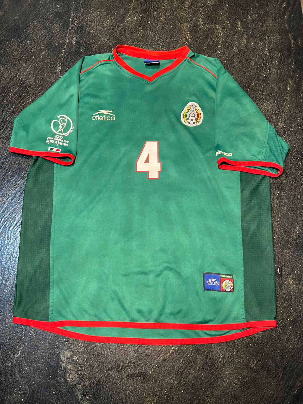 Atletica Mexico 2002 Home Jersey- R.Marquez #4