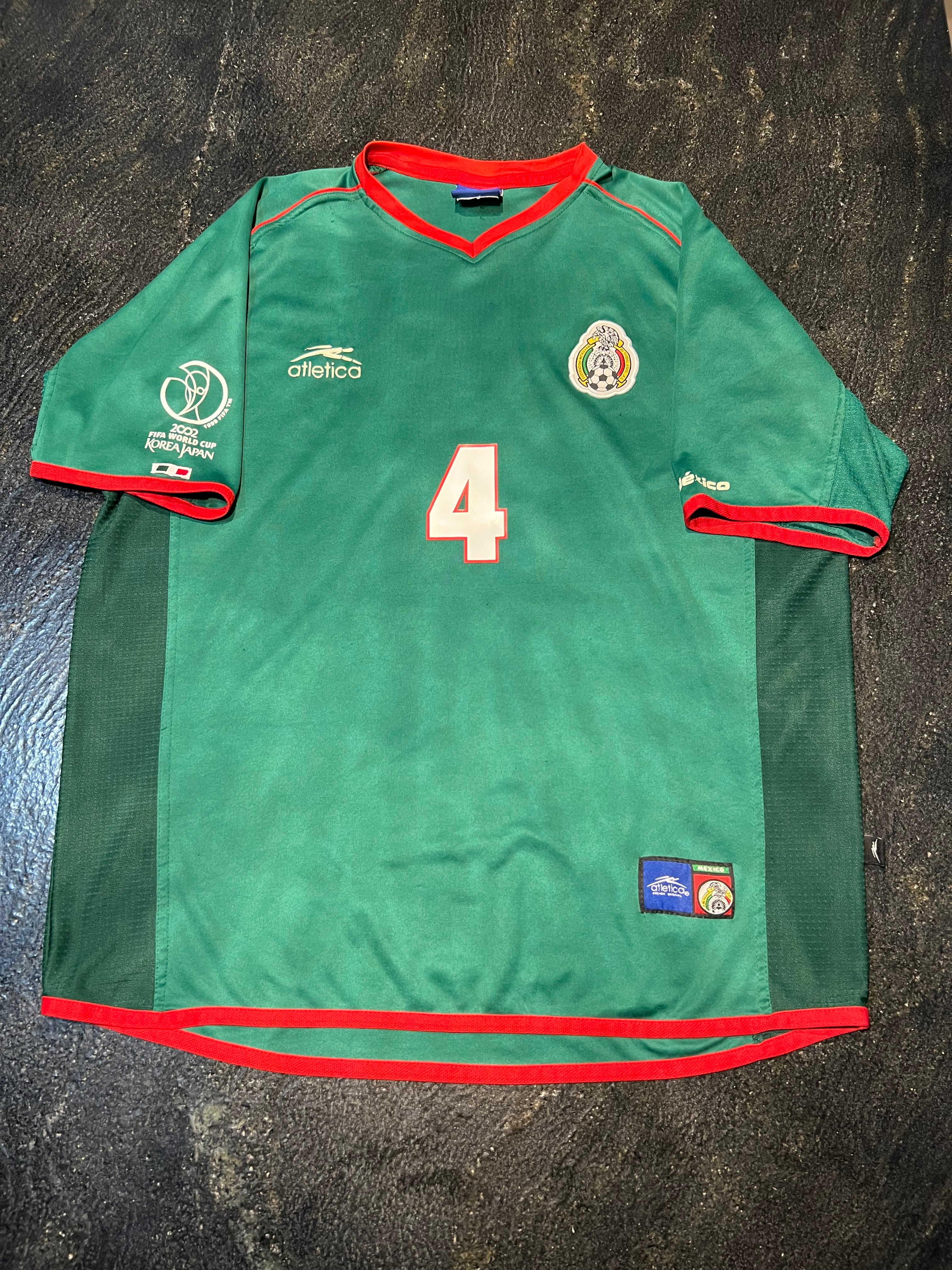 Atletica Mexico 2002 Home Jersey- R.Marquez #4