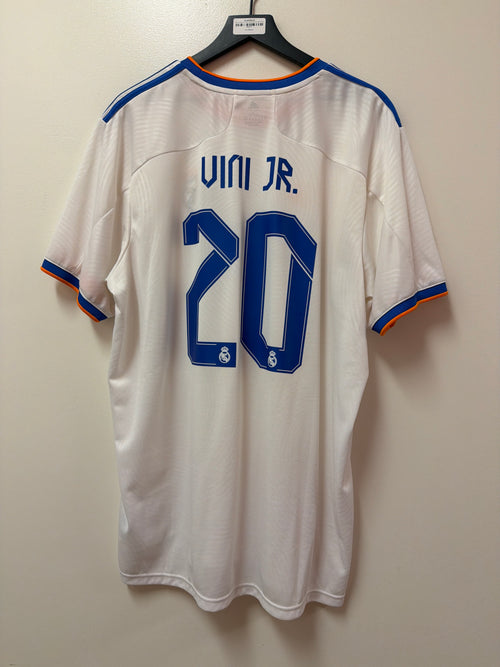 Adidas Men's Real Madrid 2021-22 Home Jersey - Vini Jr