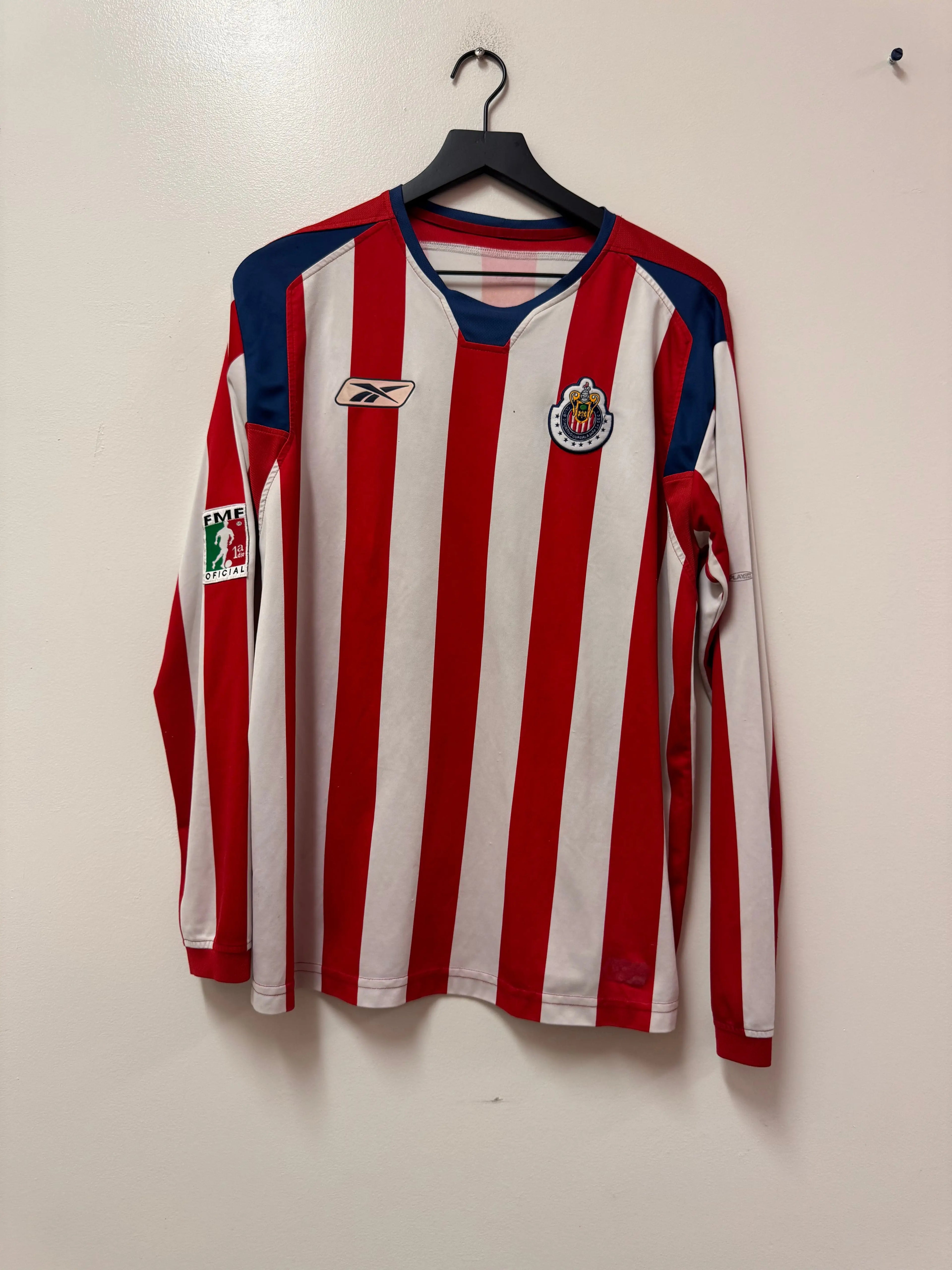Reebok Chivas de Guadalajara 2004-05 Home Jersey- R. Morales #11 STA Apparel