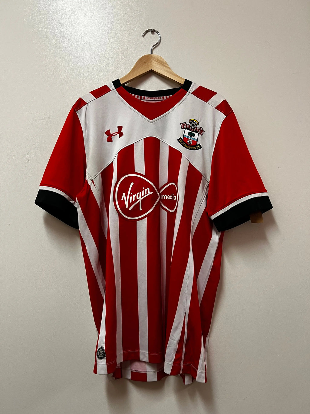 Under Armour Southampton F.C. 2016-17 Home Jersey STA Apparel