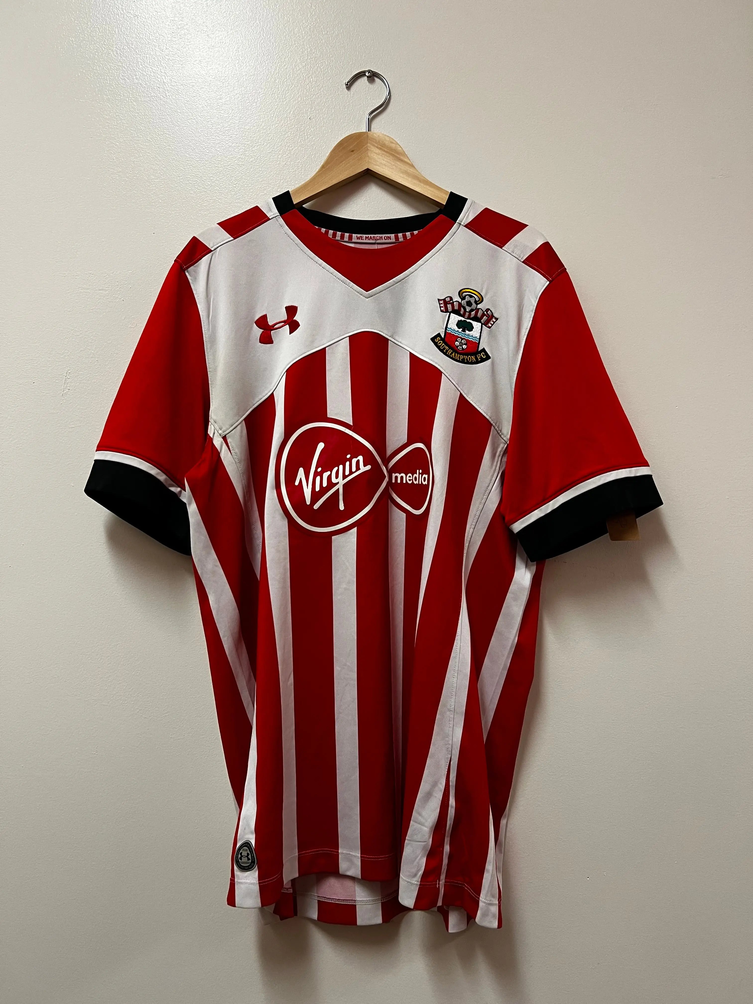 Under Armour Southampton F.C. 2016-17 Home Jersey STA Apparel