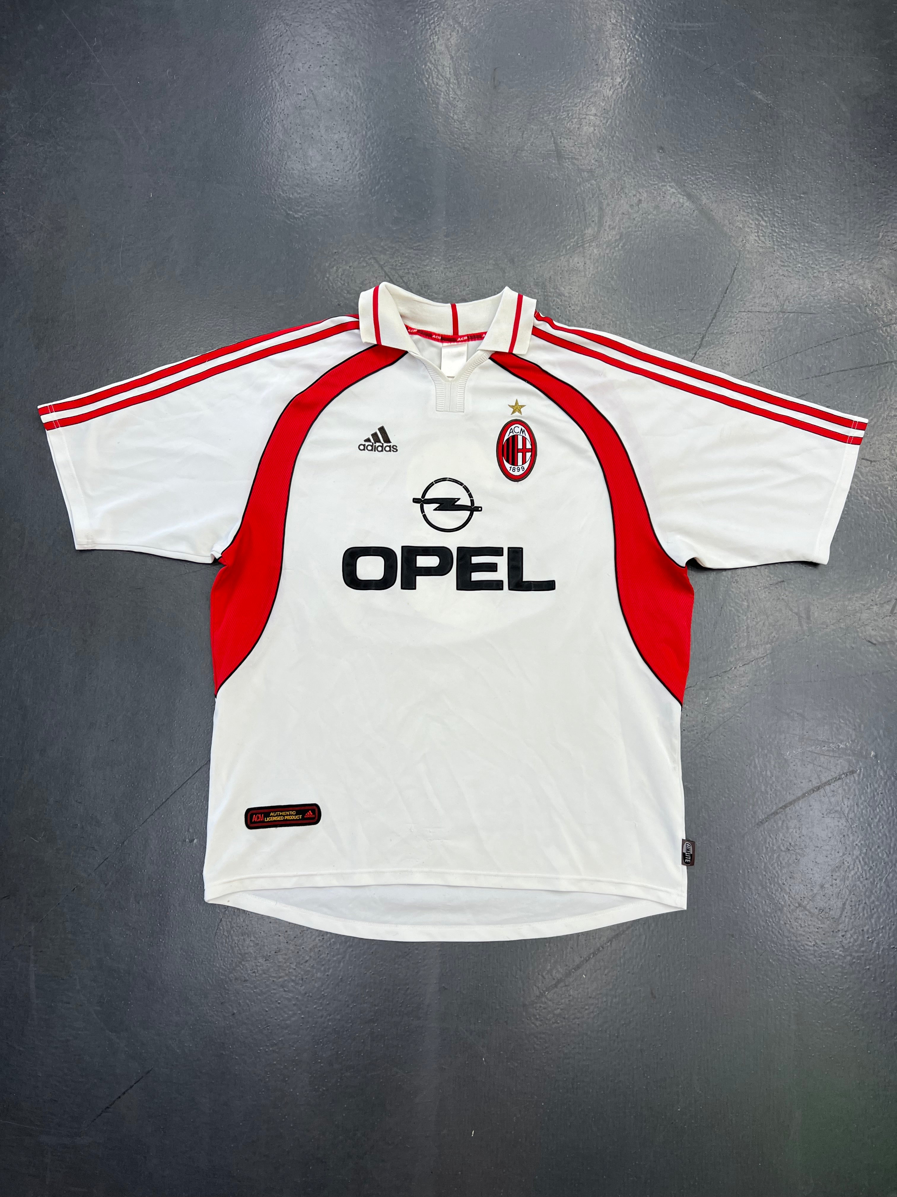 Adidas AC Milan 2000–02 Away Jersey – Maldini #3