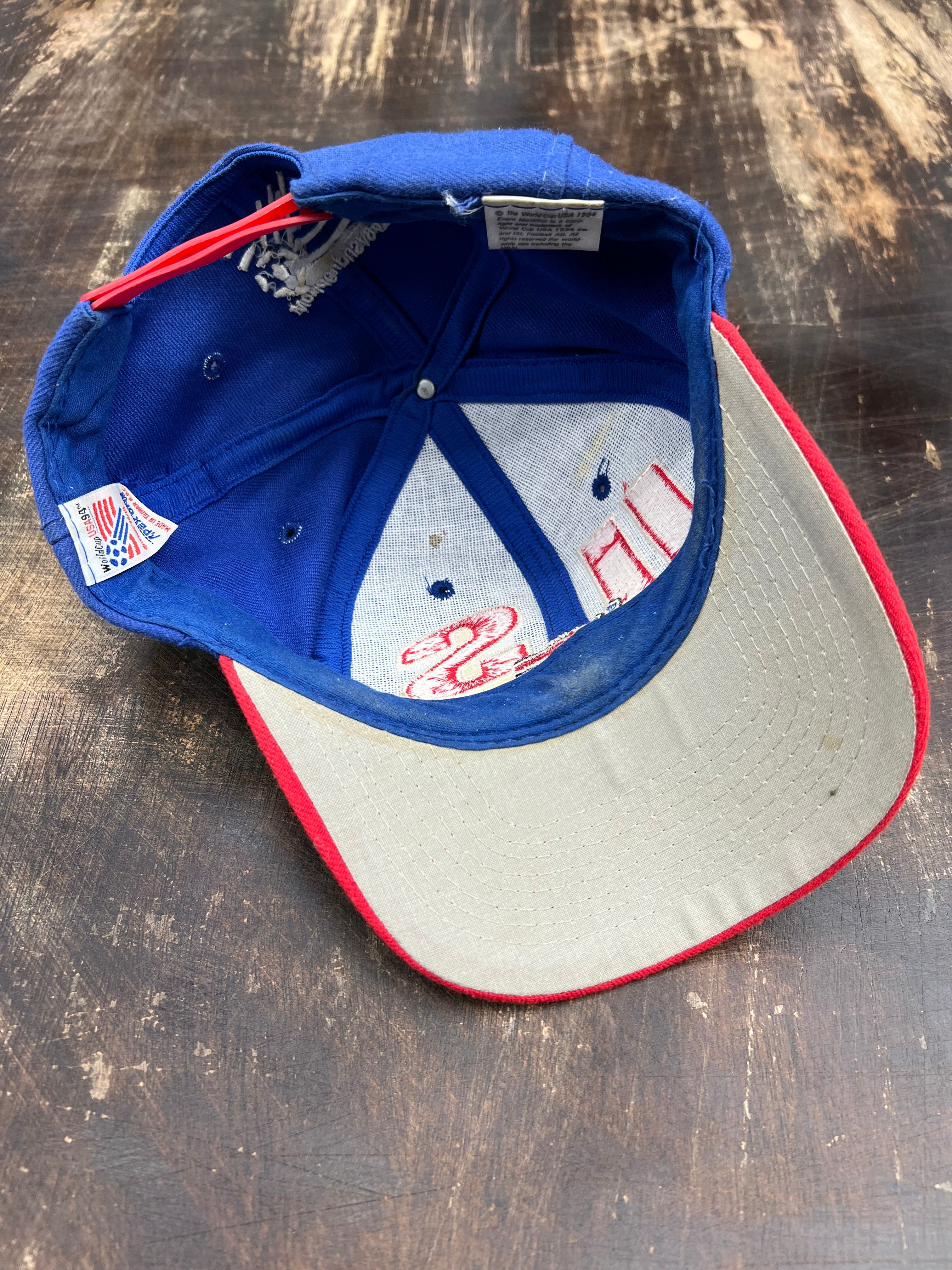 USA World Cup ’94 Apex Snapback – Vintage Red/Blue
