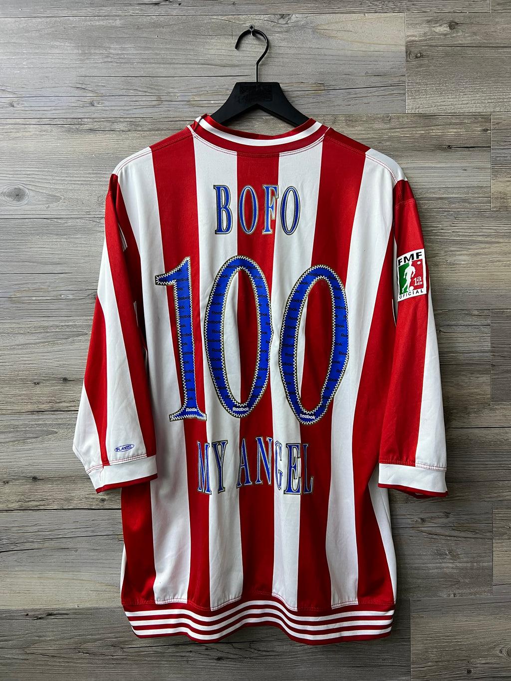 Reebok Chivas de Guadalajara 2006 Centenario Long-Sleeve Jersey — Bofo #100 “My Angel”