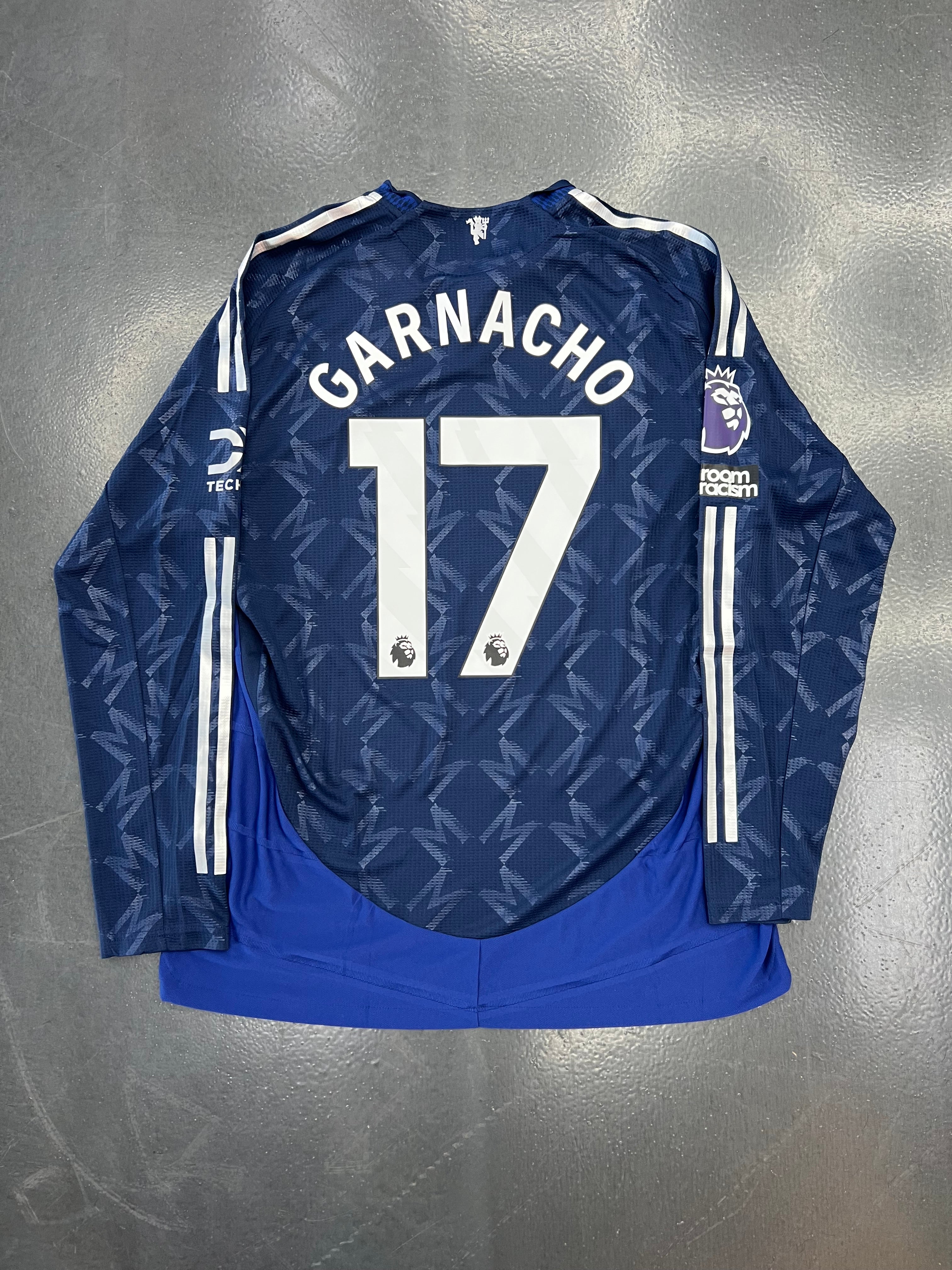 Adidas Manchester United 2024/25 Away Long Sleeve Jersey – Garnacho #17