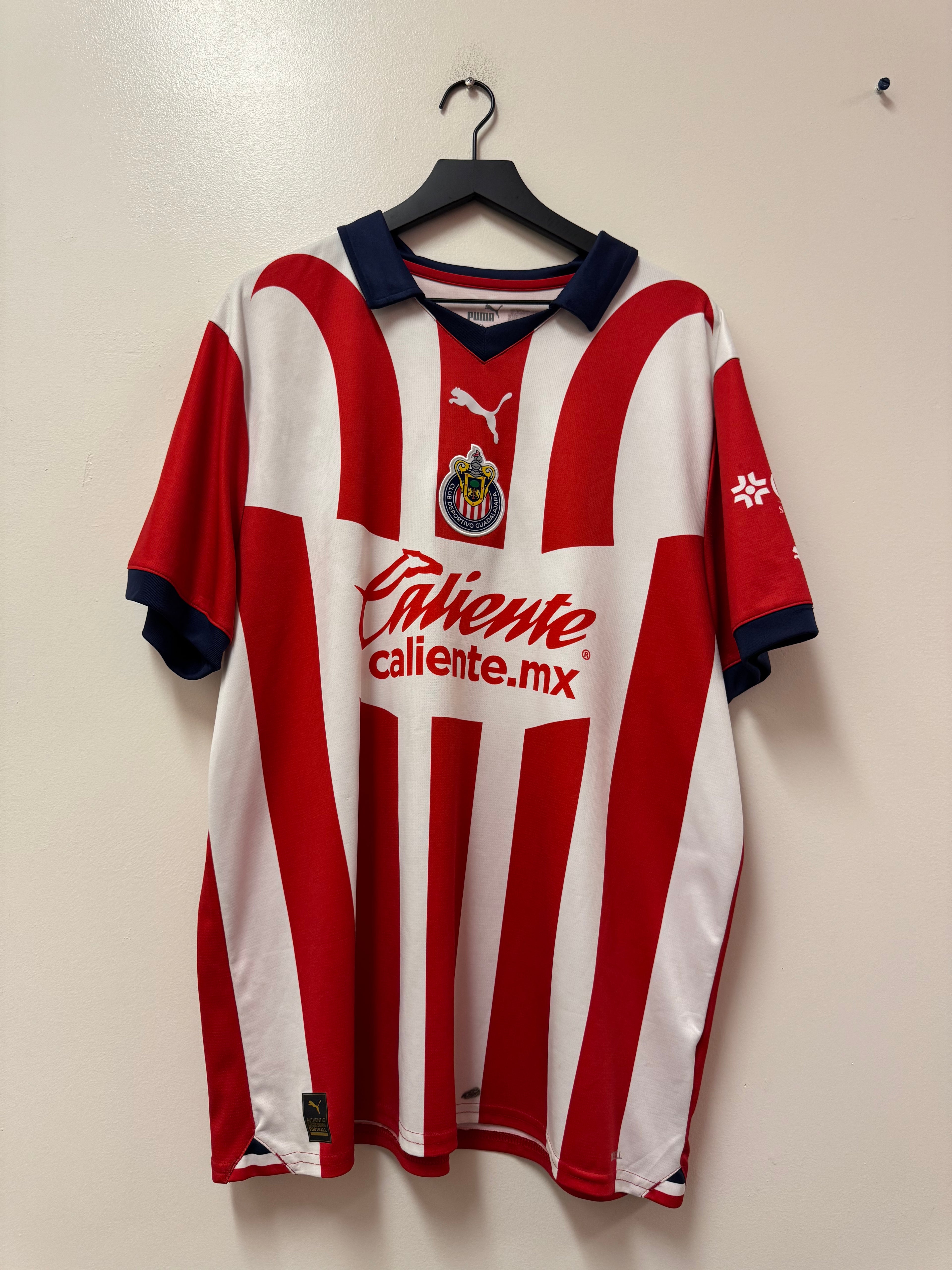 Puma Chivas de Guadalajara 2023-2024 Home Jersey- Alvarado #25