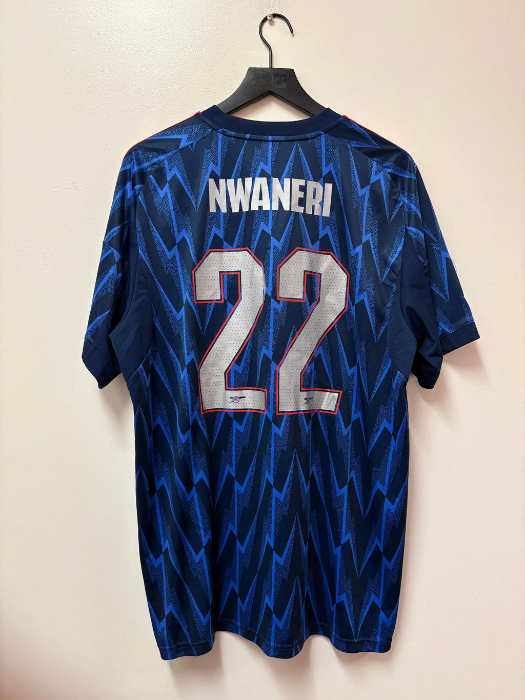 Adidas Arsenal 2025–26 Away Jersey-  E. Nwaneri #22 STA Apparel