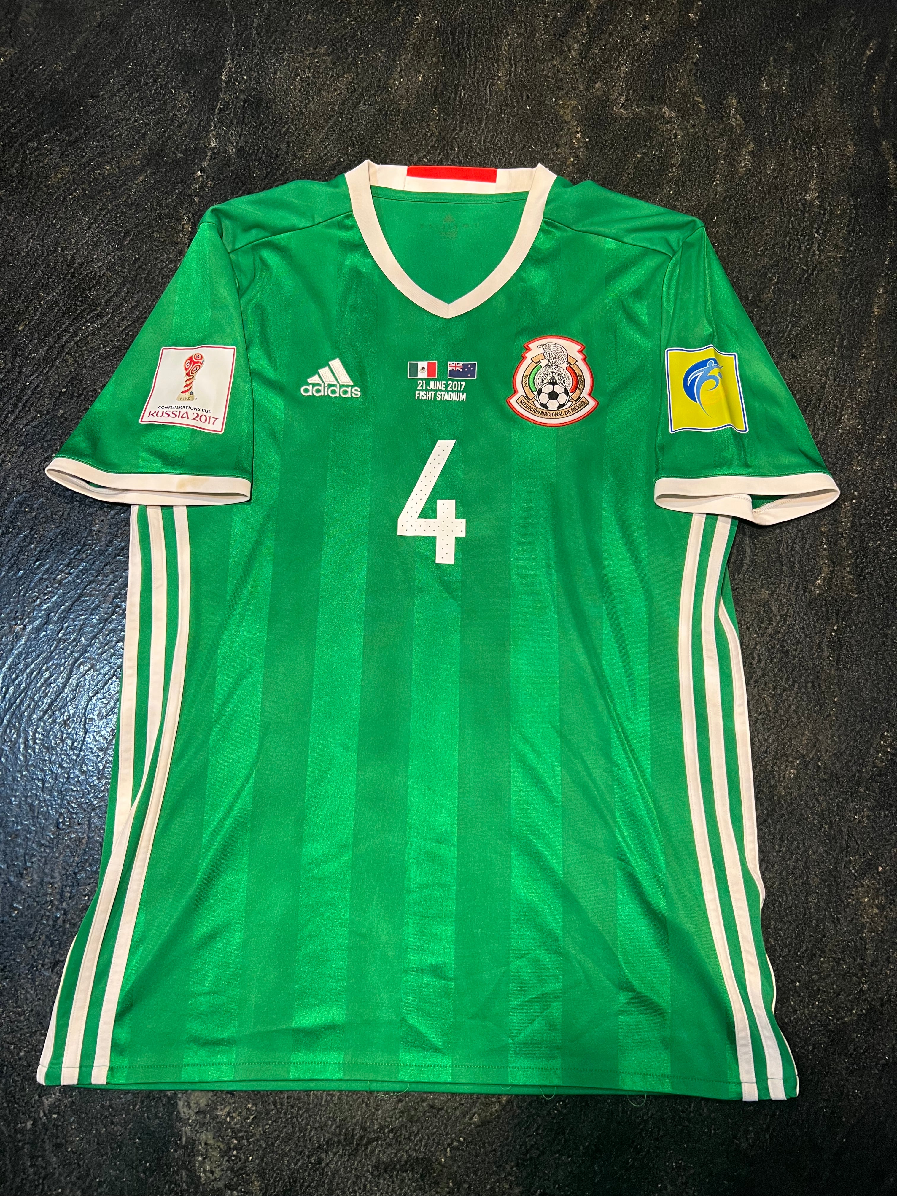 Adidas Mexico 2016-17 Home Jersey – Rafael Márquez #4