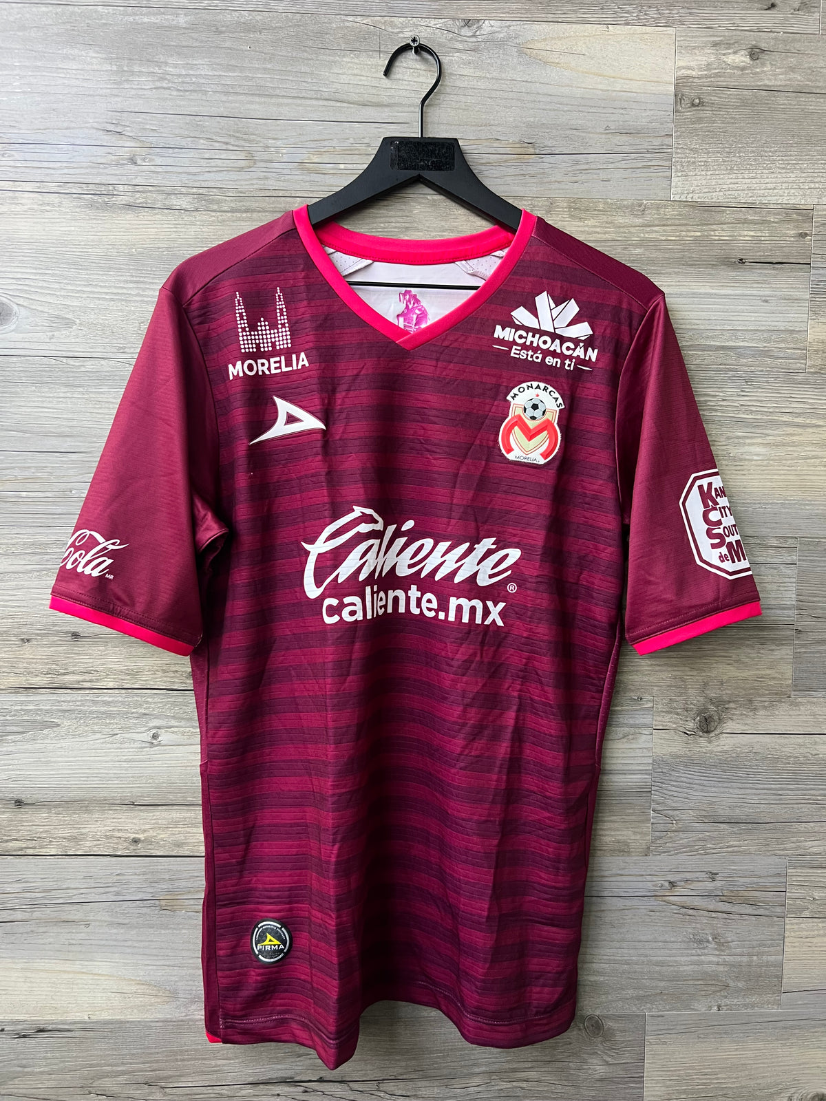 Pirma Monarcas Morelia 2017–18 Away Jersey - October breast-cancer-awareness