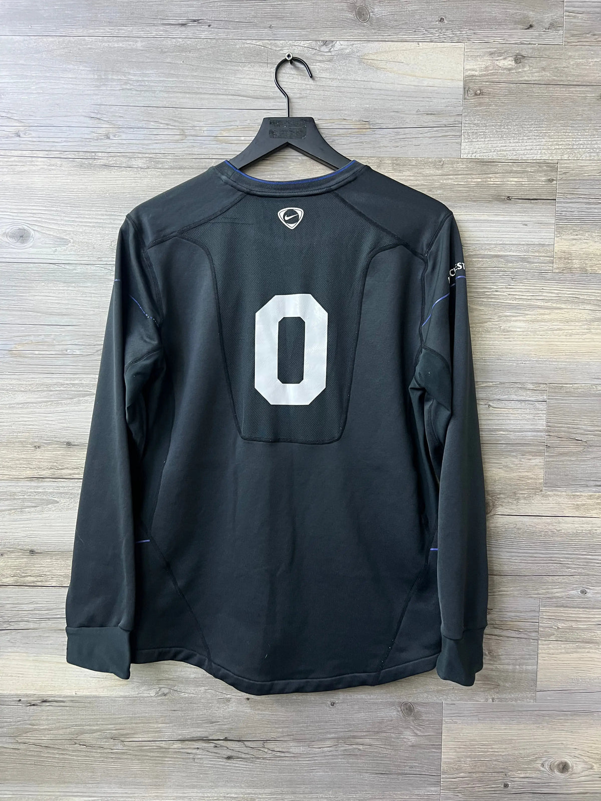 Nike Manchester United 2008–09 Black Long-Sleeve Sweat Top – #0