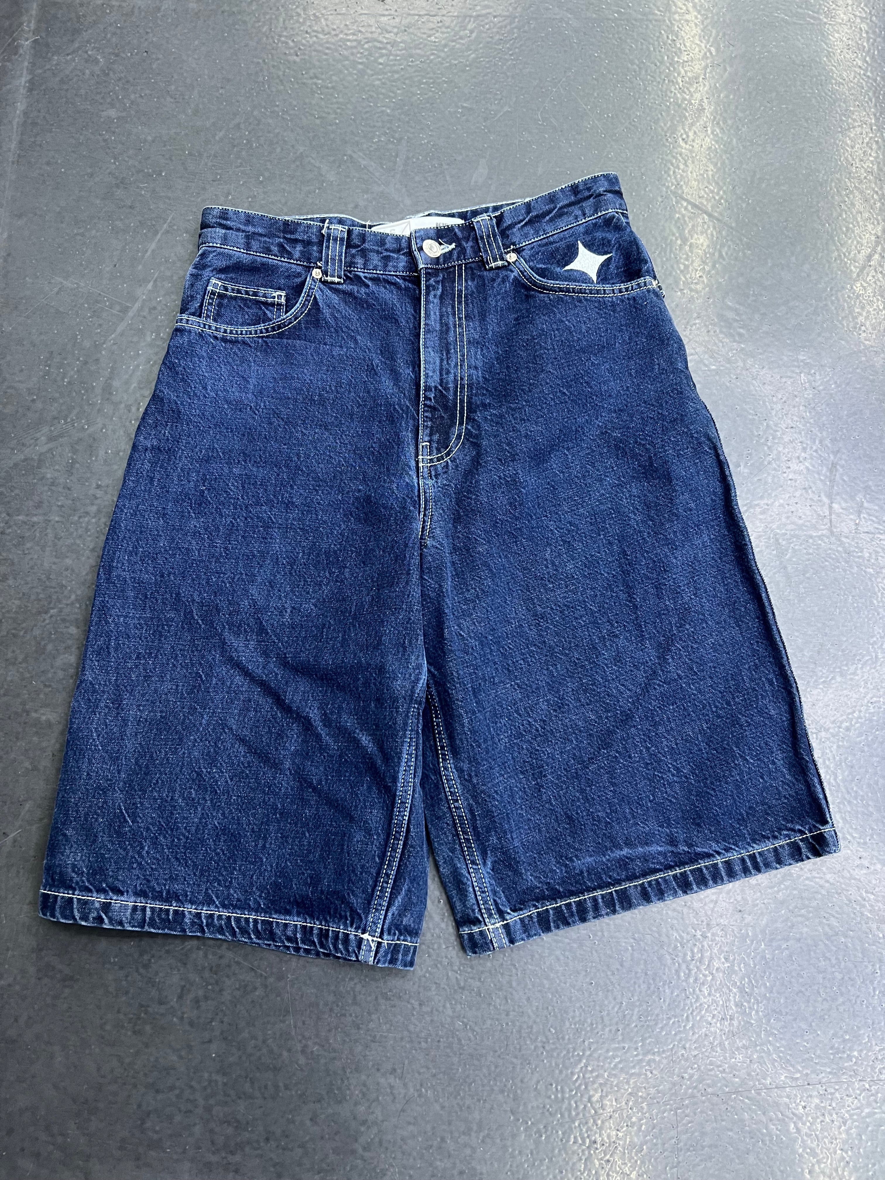 MLS LA Galaxy Bershka Denim Shorts