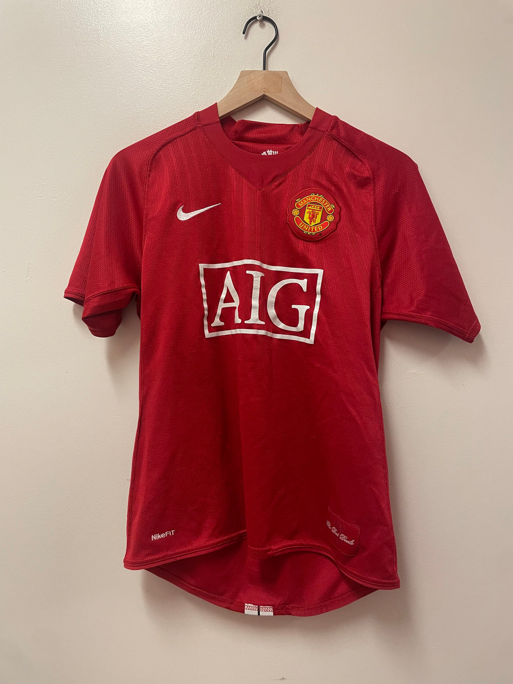Nike Manchester United 2007–08 Home Jersey