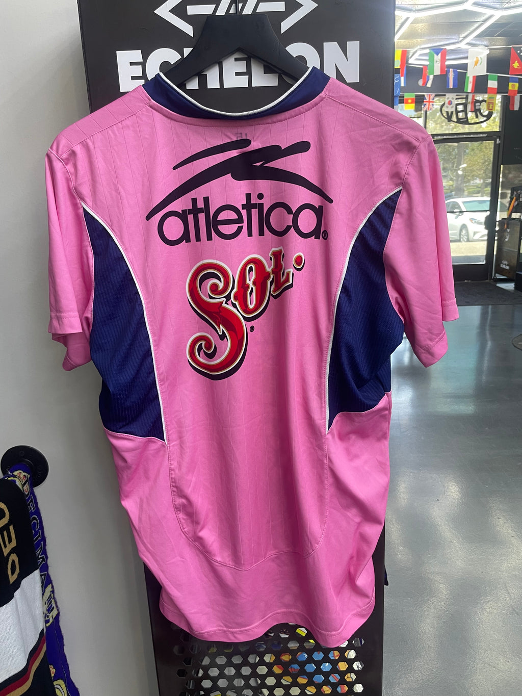 Atletica Monarcas Morelia Breast Cancer Awareness Training Jersey (Pink)