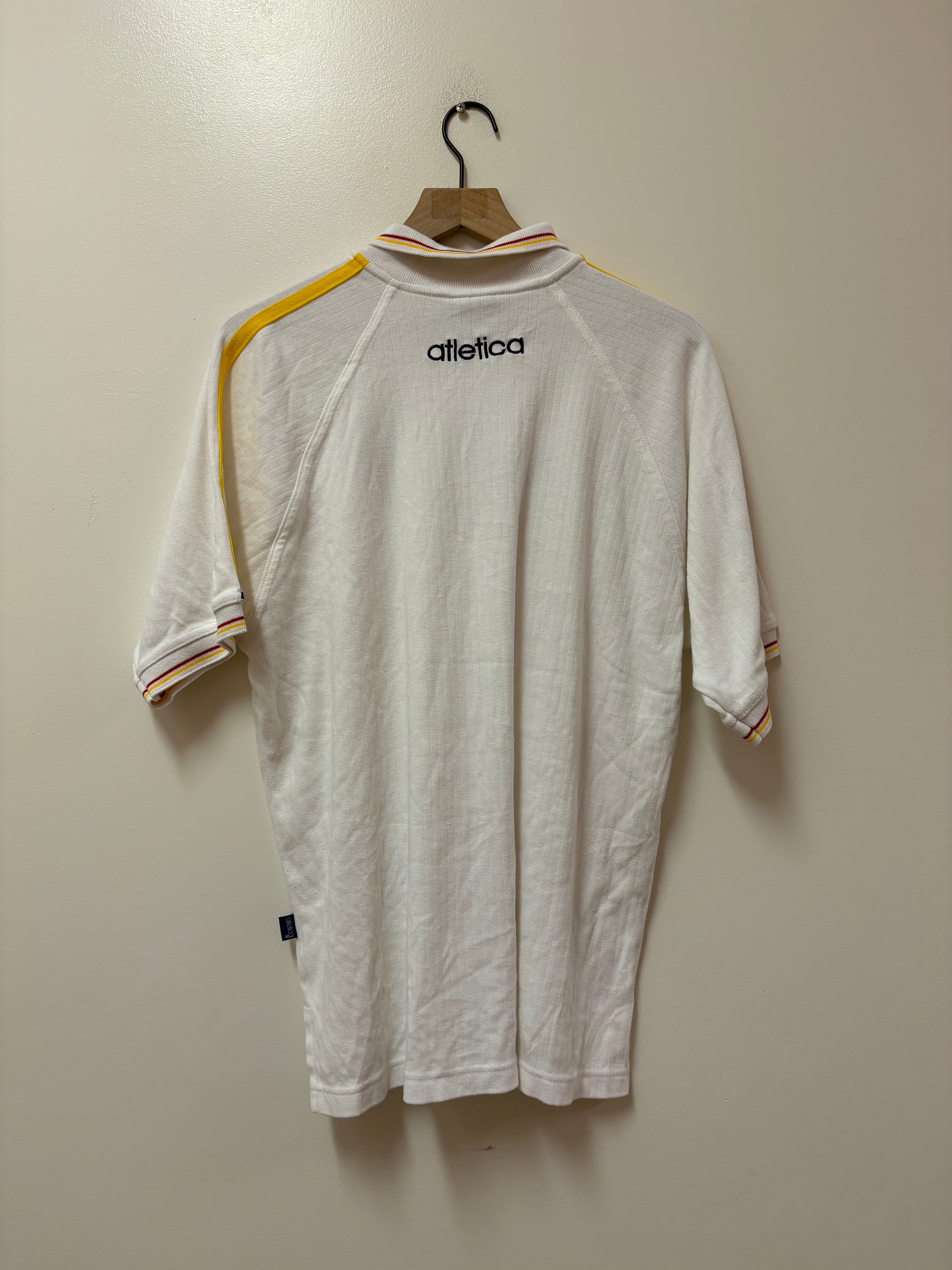 Atletica Monarcas Morelia Vintage Polo (White and Yellow)