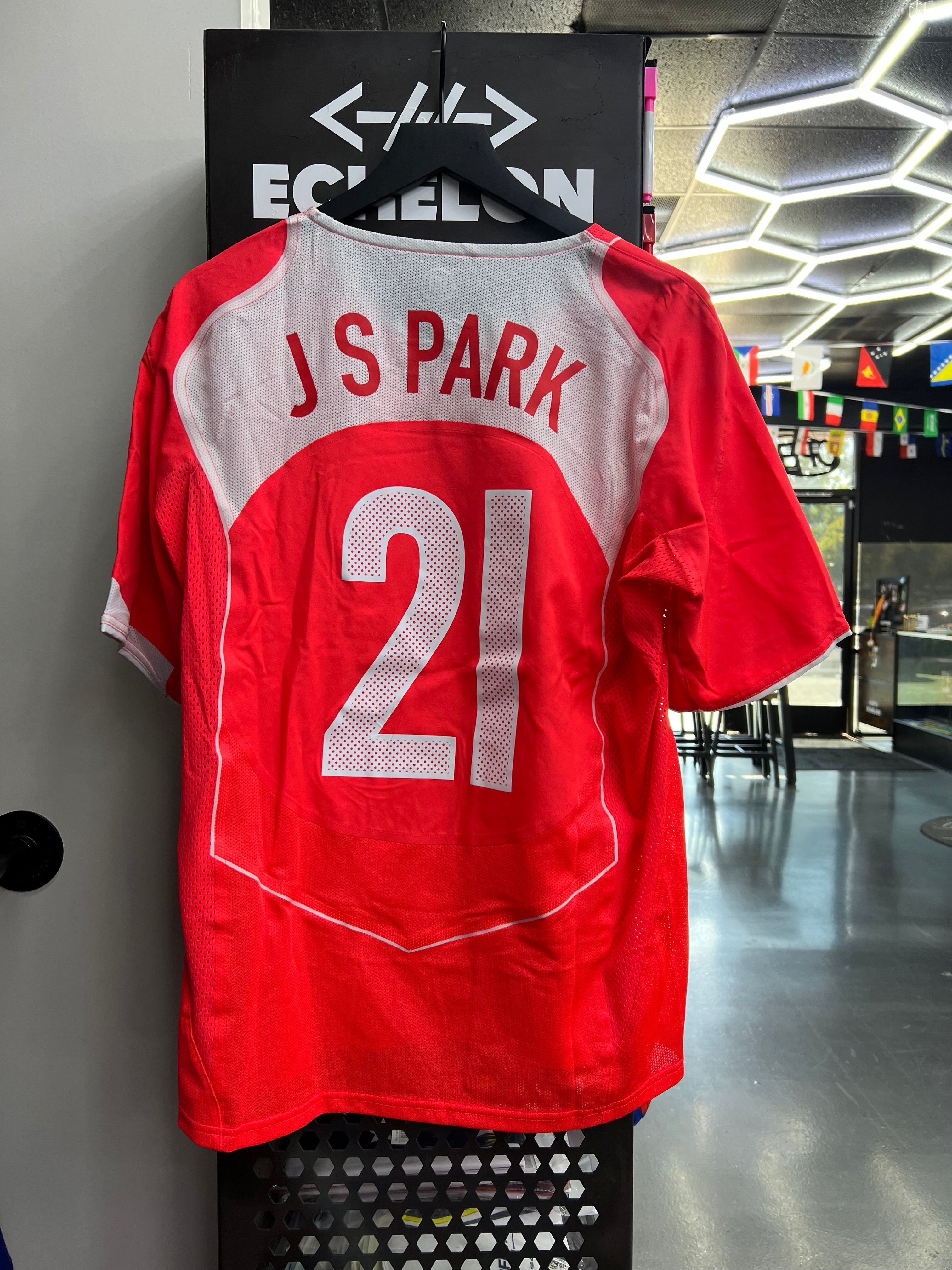 Nike South Korea 2004 Home Reissue Jersey - J.S. Park #21