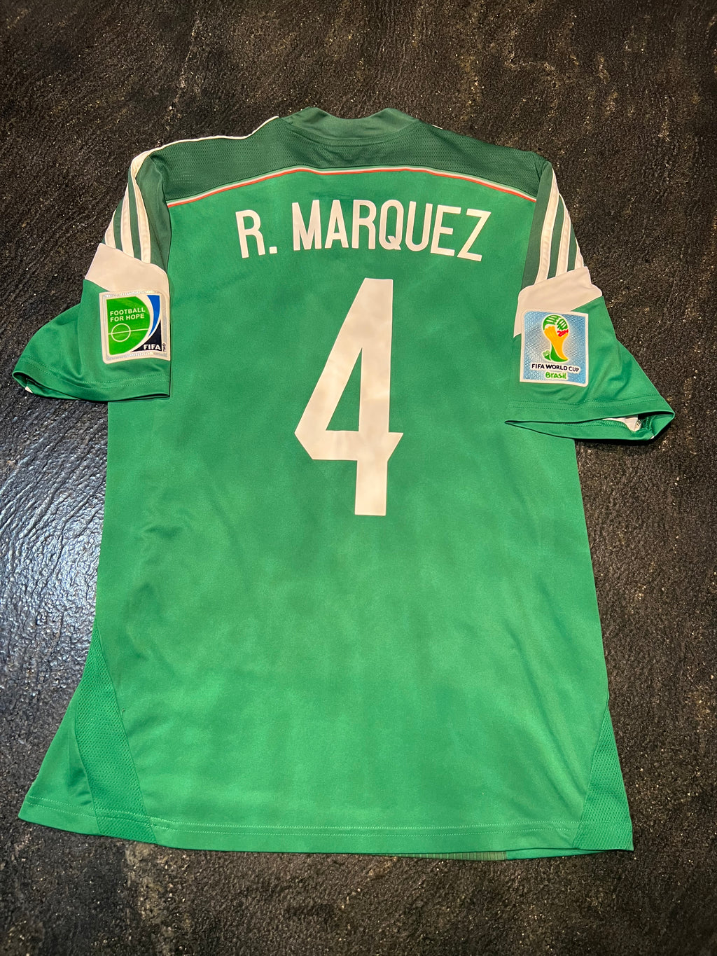 Adidas Mexico 2014 Home Jersey – Rafael Márquez #4