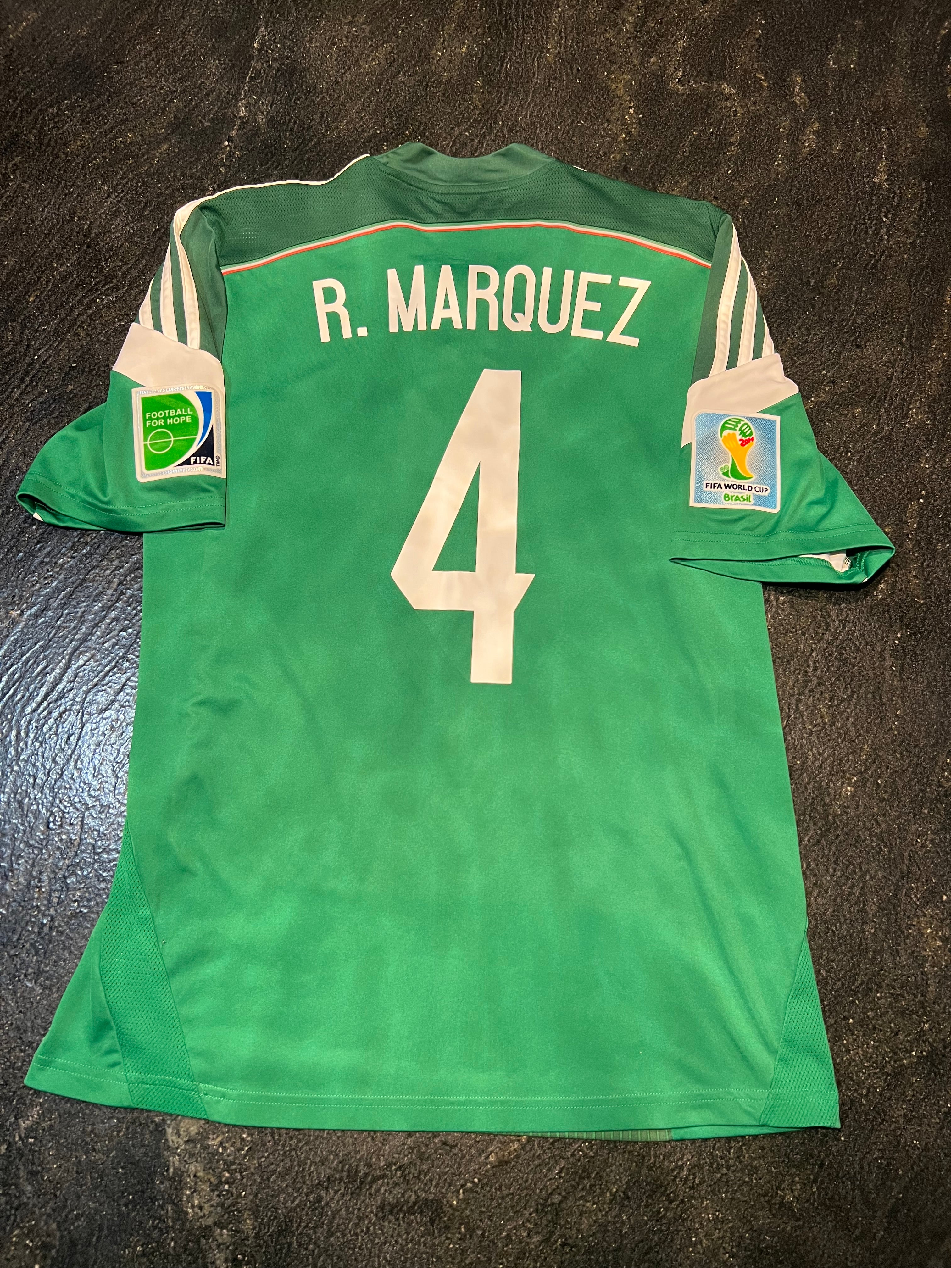 Adidas Mexico 2014 Home Jersey – Rafael Márquez #4