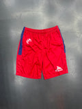 Pirma Monarcas Morelia Shorts (Red, Blue Trim)